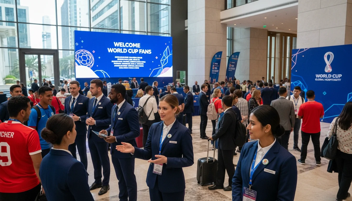 staff and multilingual brand ambassadors