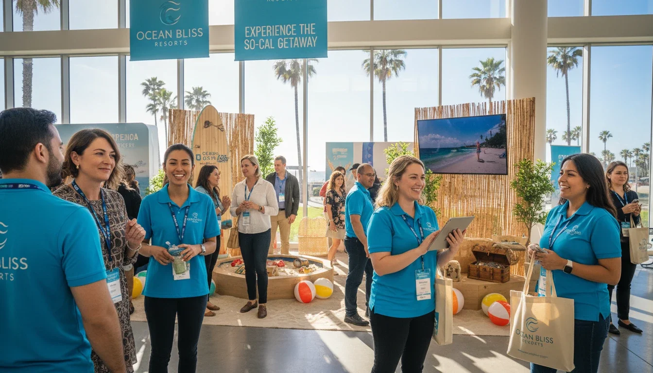 brand ambassador event staff Anaheim Orange County trade show