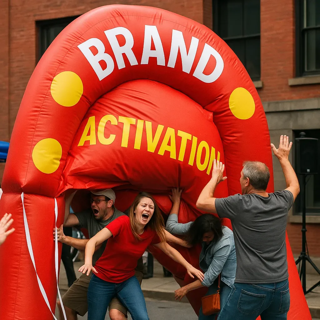 brand activation gone wrong