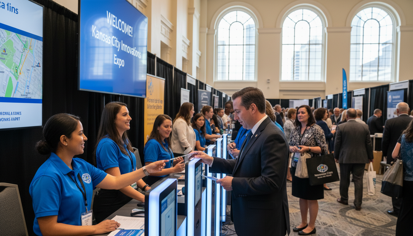 Various event staff roles at a Kansas City trade show and corporate event