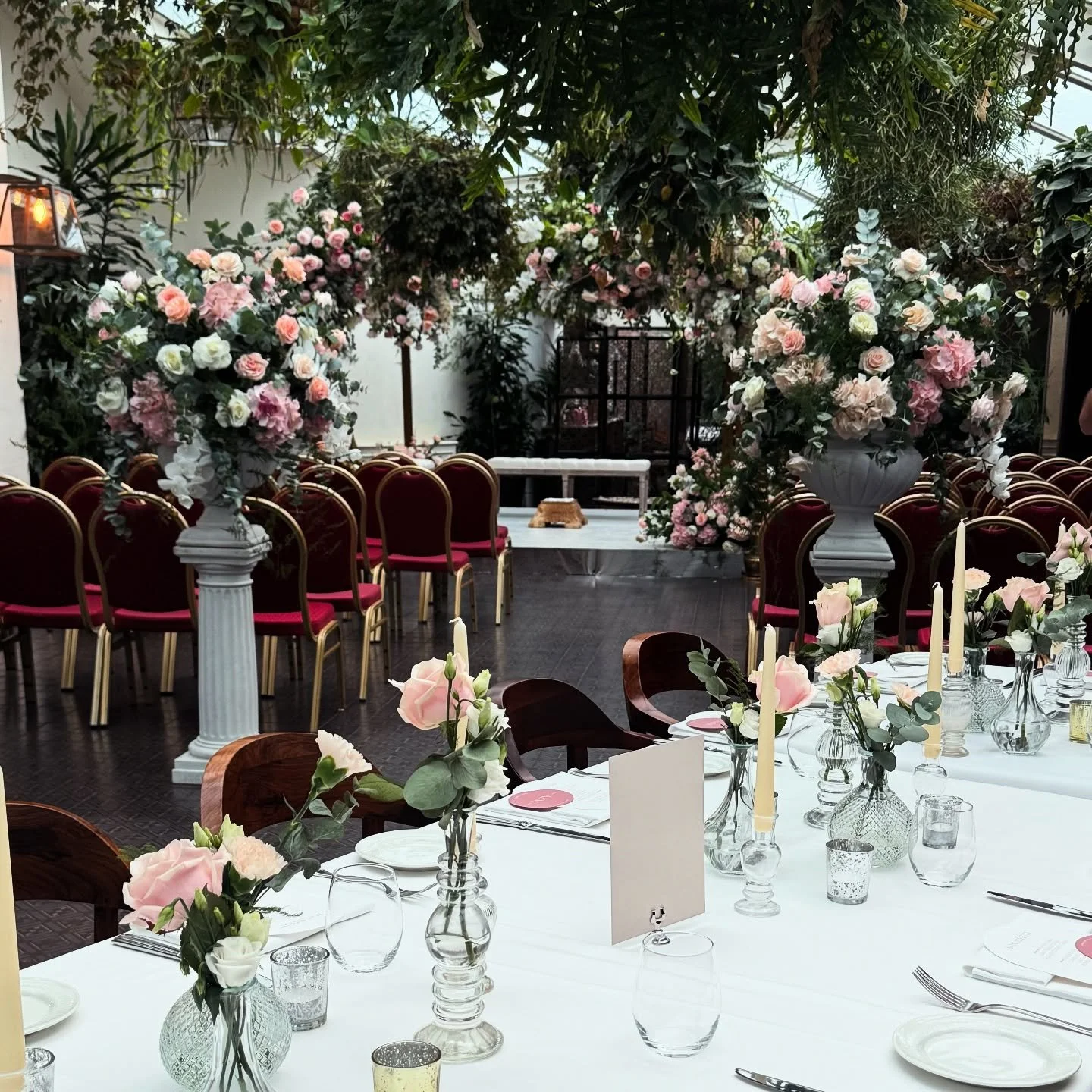 &ldquo;An intimate celebration of love for our beautiful couple, Ashish &amp; Michelle ✨ A heartfelt Hindu wedding set against the stunning backdrop of Bombay Brasserie. A day filled with love, laughter, and cherished memories. ❤️🌸 #IntimateWedding 