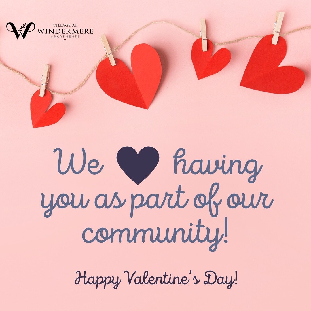 Happy Valentine&rsquo;s Day to all of our amazing residents! We are so grateful for each and every one of you! 💗

#valentinesday #weheartyou #love #weloveourresidents #westchesterpa #chestercountypa #chestercountyrealestate #windermere #pennsylvania