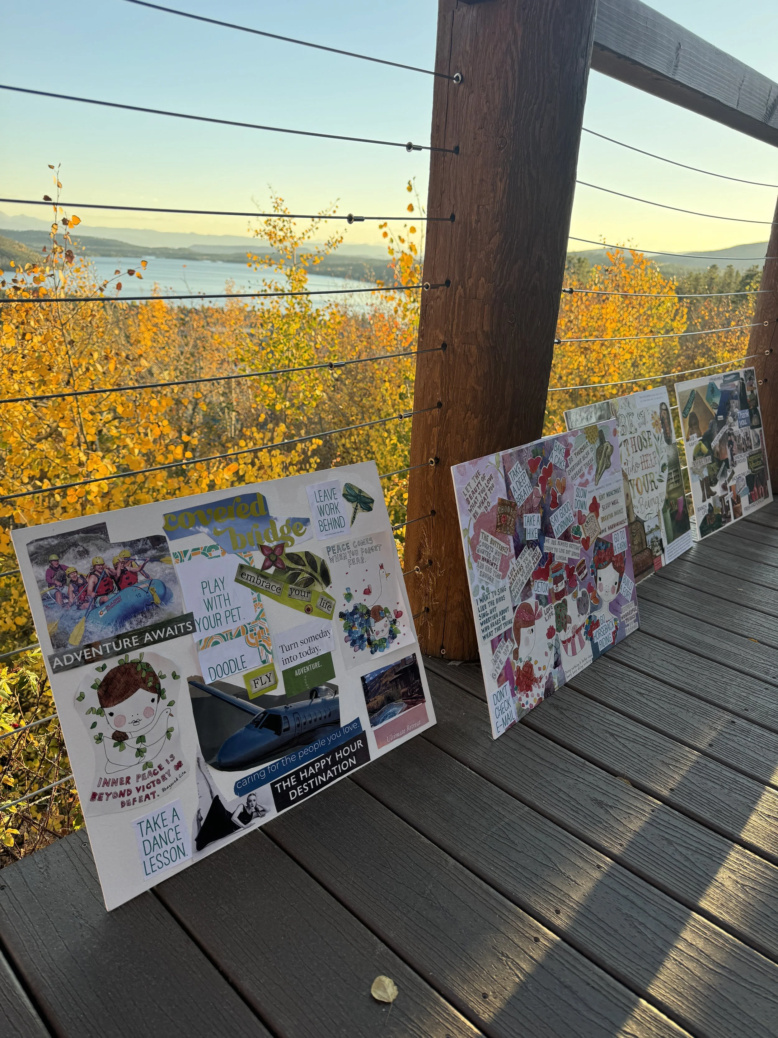 Larkspur 2024 inspiration boards lake aspen backdrop.JPG