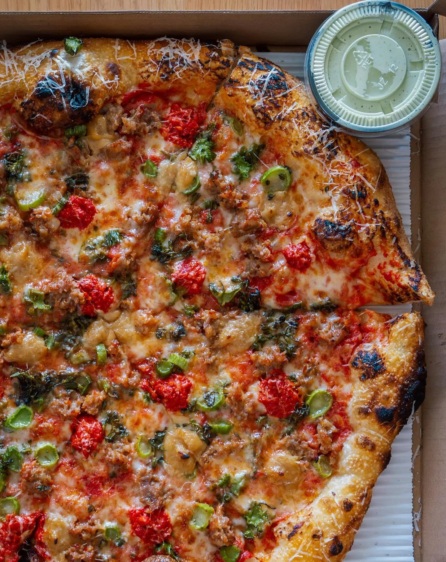 WE DON&rsquo;T WANNA COSMO PROBLEMS&hellip;

But you should probably give The Cosmo a try. We love it. We think you will too! 

@maestrosausage Italian sausage, sweet and tasty broccolini, Calabrian chili, and confit garlic. Like our favorite orecchi