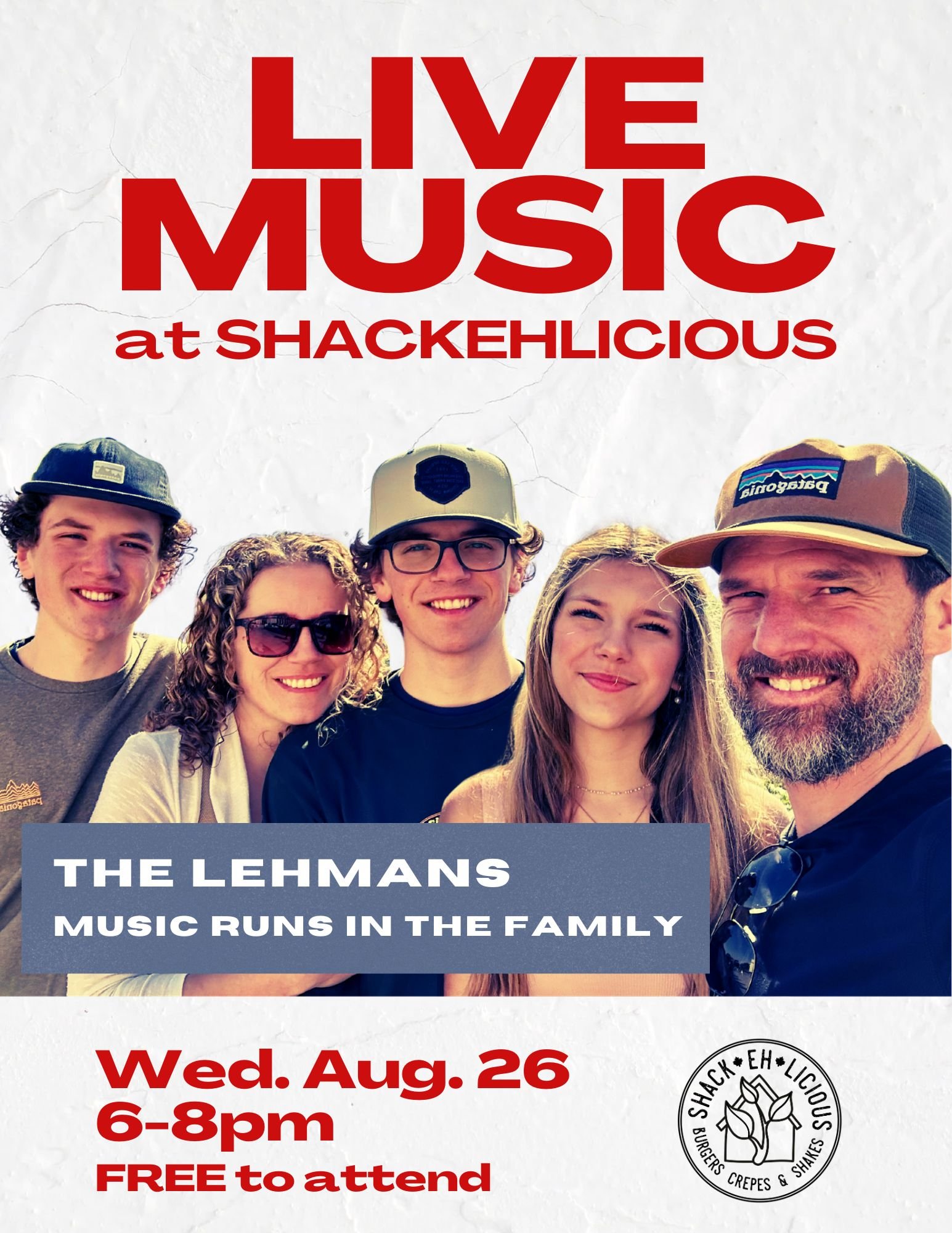 LIVE MUSIC - The Lehmans