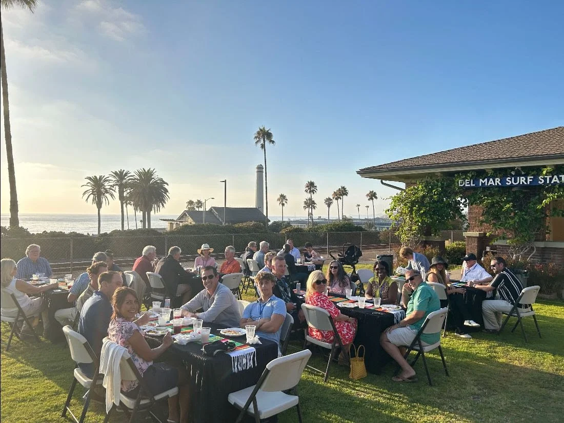 Taco Night at The Del Mar Train Station