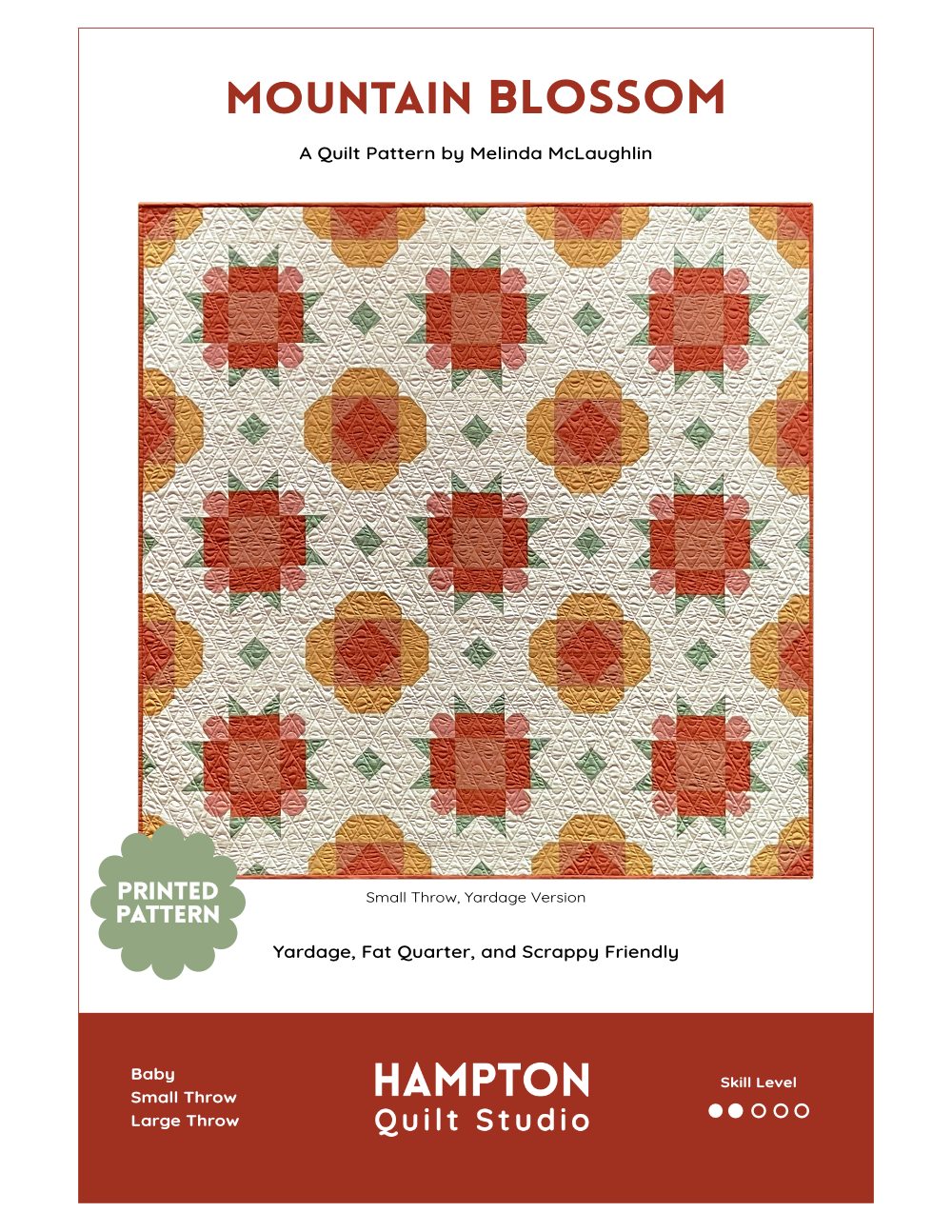 Mountain Blossom (Printed Pattern)