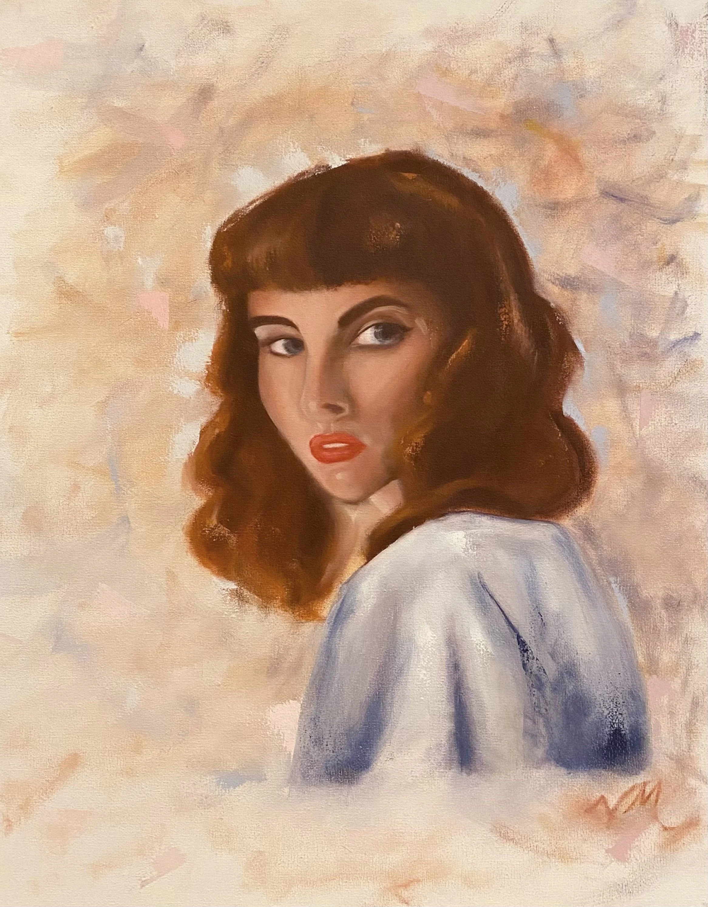 "Seen" Oil on Canvas