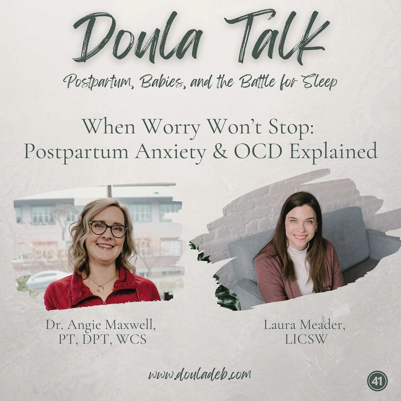 Doula Talk — Episode 41: Understanding Postpartum Mood Disorders (Laura Meader, LICSW)