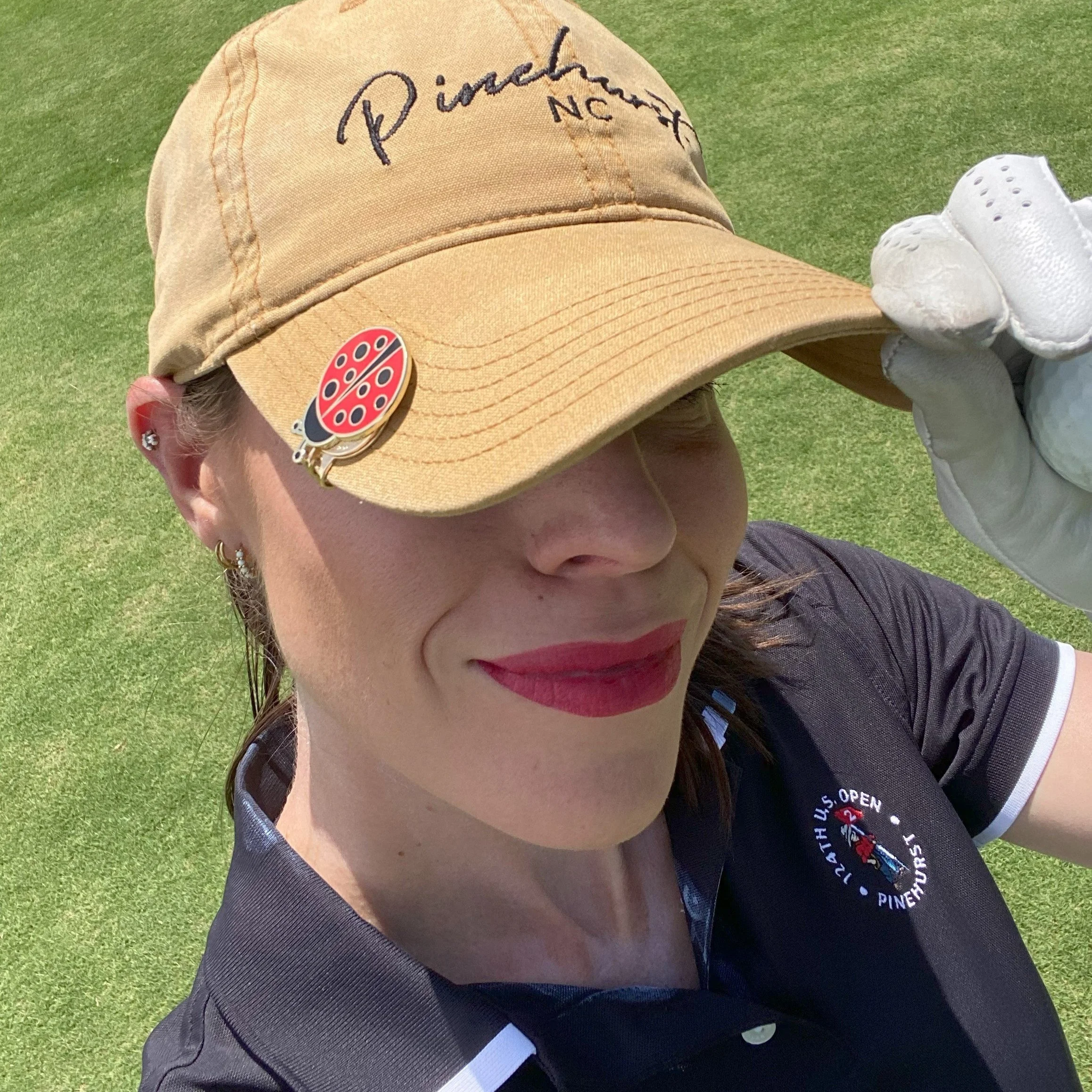 lucky ladybug golf ball marker