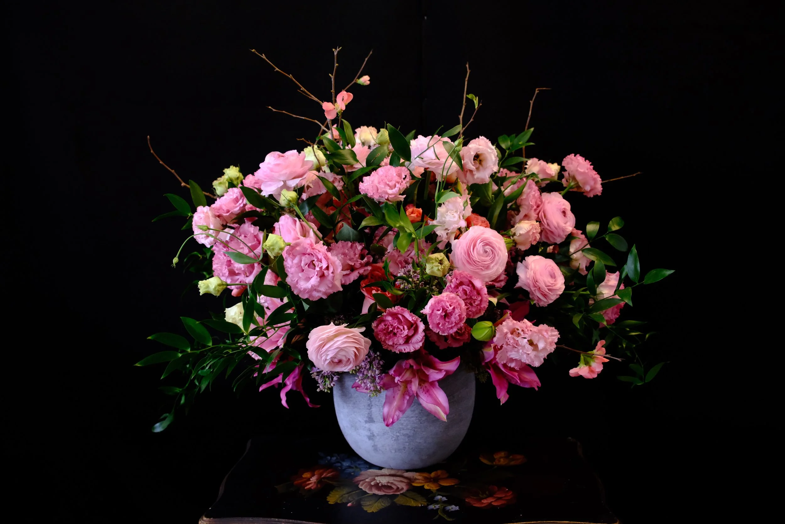 seasonal pinks mixed