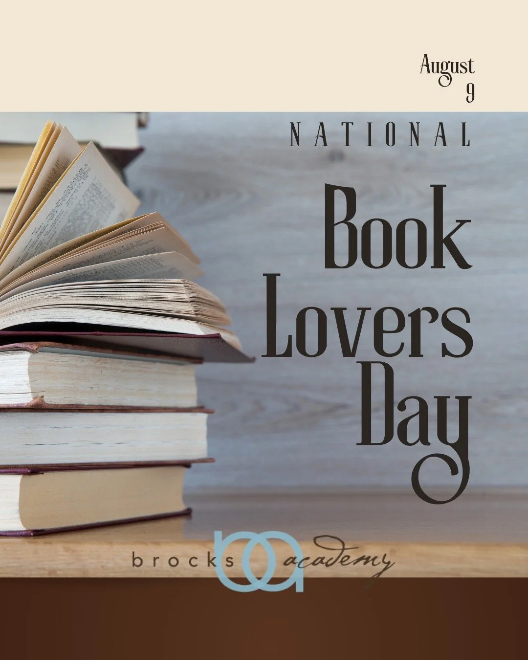 📚 Happy National Book Lovers Day! At Brock&rsquo;s Academy, we believe every great adventure begins with a good book. Whether you're into fantasy, facts, or fun stories, today&rsquo;s the perfect day to get lost in a good read! 💡✨
.
.
.
#NationalBo