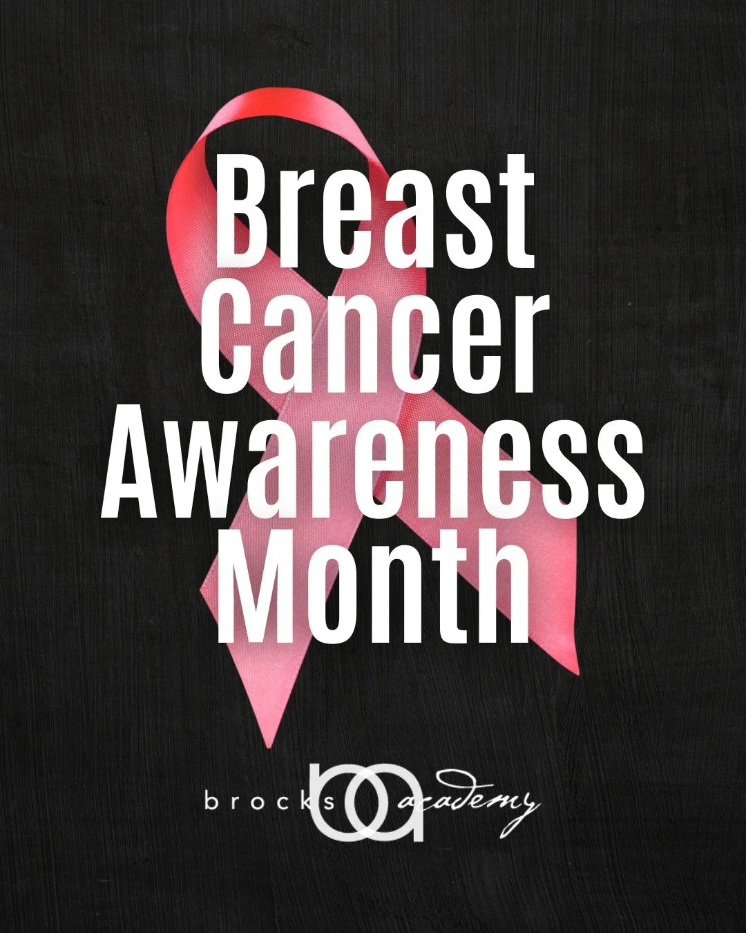 October is Breast Cancer Awareness Month 💕 At Brock&rsquo;s Academy, we stand with survivors, honor those we&rsquo;ve lost, and support the fighters. Together, we can raise awareness, spread hope, and make a difference.
.
.
.
#BreastCancerAwareness 