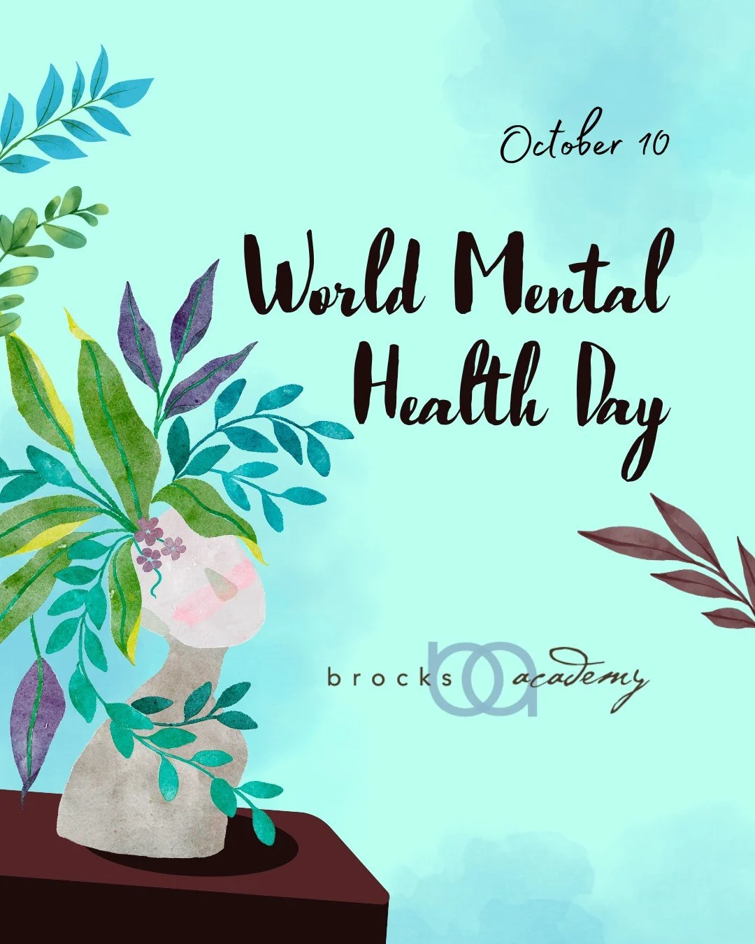 Strong minds grow in safe spaces. 🌿
This #WorldMentalHealthDay, let&rsquo;s keep prioritizing compassion, connection, and care&mdash;for our students and ourselves. 💚
.
.
.
#MentalHealthAwareness #KindnessMatters #BrocksAcademy #DesignerEducation #