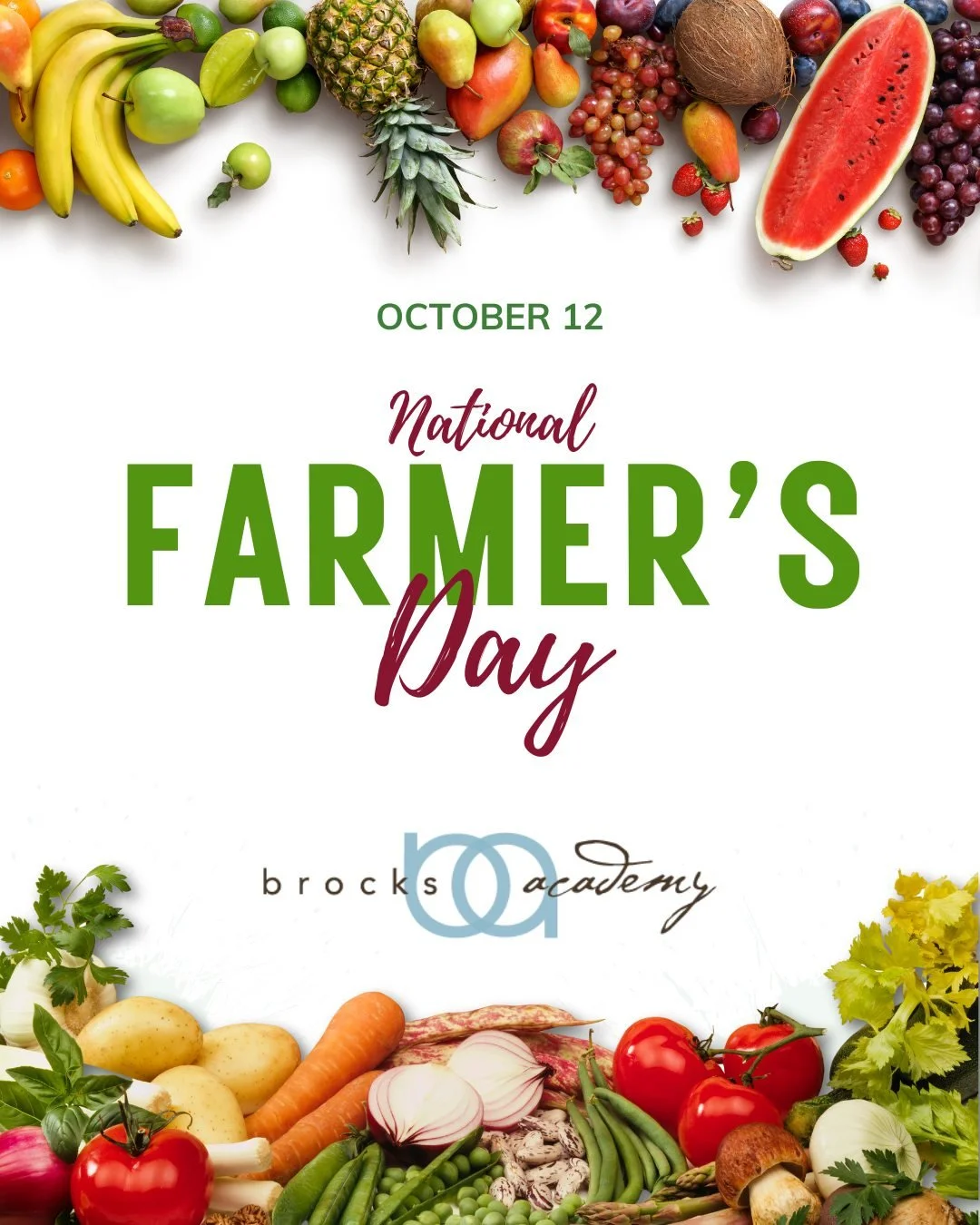 From the classroom to the fields, we&rsquo;re grateful for the lessons farmers teach us about hard work, responsibility, and growth. 🌾
Happy National Farmer&rsquo;s Day!
.
.
.
#NationalFarmersDay #ThankYou #BrocksAcademy #DesignerEducation #Woodinvi
