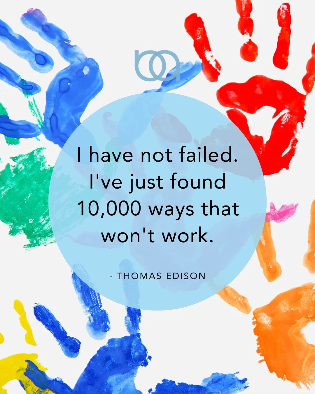 I have not failed. I've just found 10,000 ways that won't work 🌟
.
.
.
#BrocksAcademy #PassionForLearning #InclusiveEducation #TutoringServices #DesignerEducation #Woodinville #UniversityPlace #WoodinvilleSchools #TacomaSchools #Education #Tutoring 