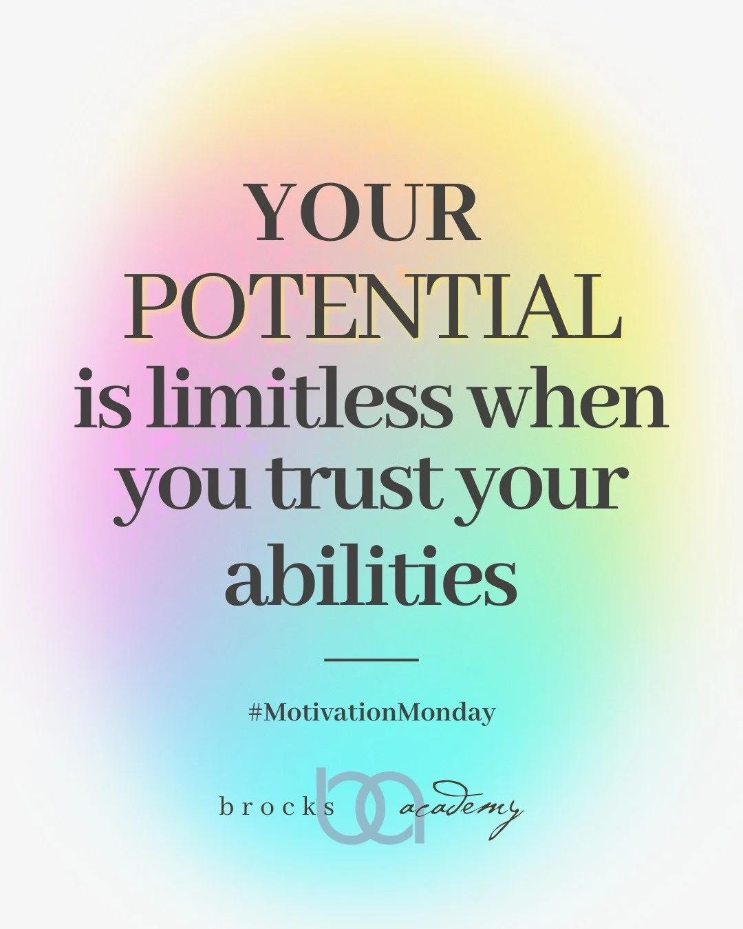 ✨ Motivational Monday ✨

"Your potential is limitless when you trust your abilities."

At Brock&rsquo;s Academy, we believe every student has incredible potential. Sometimes they just need the right support to help them recognize their stre