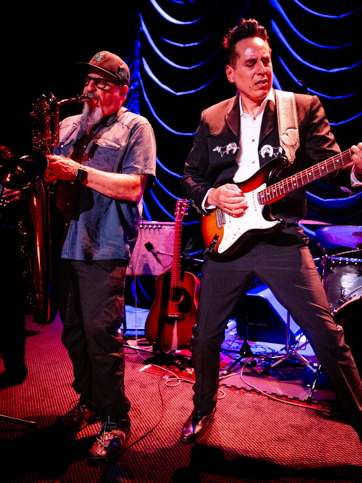 Steve Berlin & Joshua Josué - Photo bt Zach Putnam