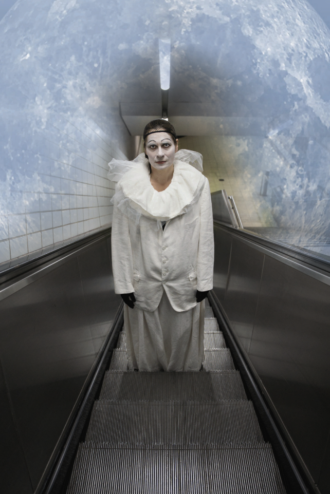 Performance “Pierrot 21 oder Mondtrunk” von Kunst im Puls e.V.&nbsp;