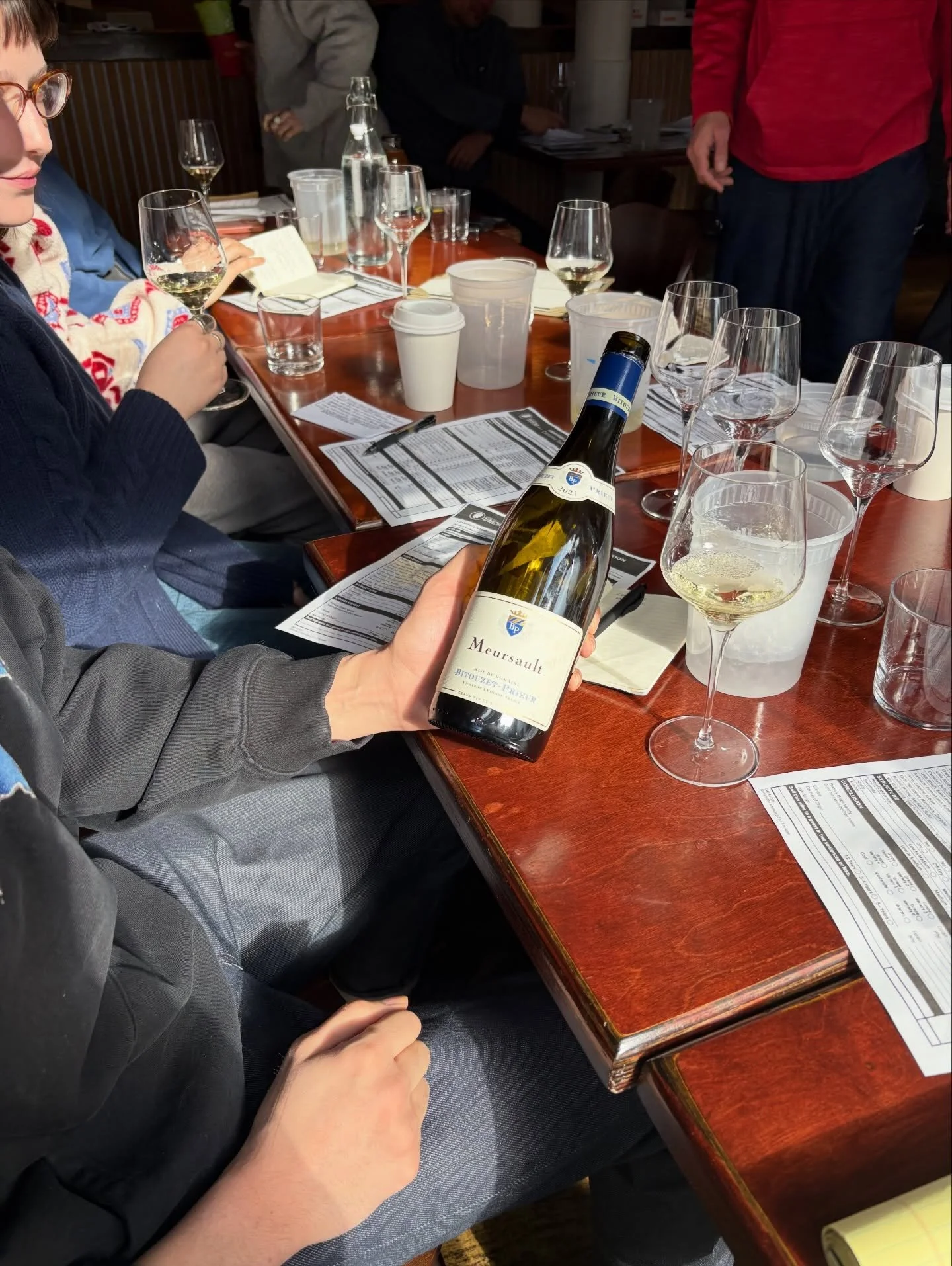 FOH wine training with @localoperator.wine, major discussions on Chablis, Meursault and California Chardonnay. Got our favorites on tonight for 1/2 priced bottles!