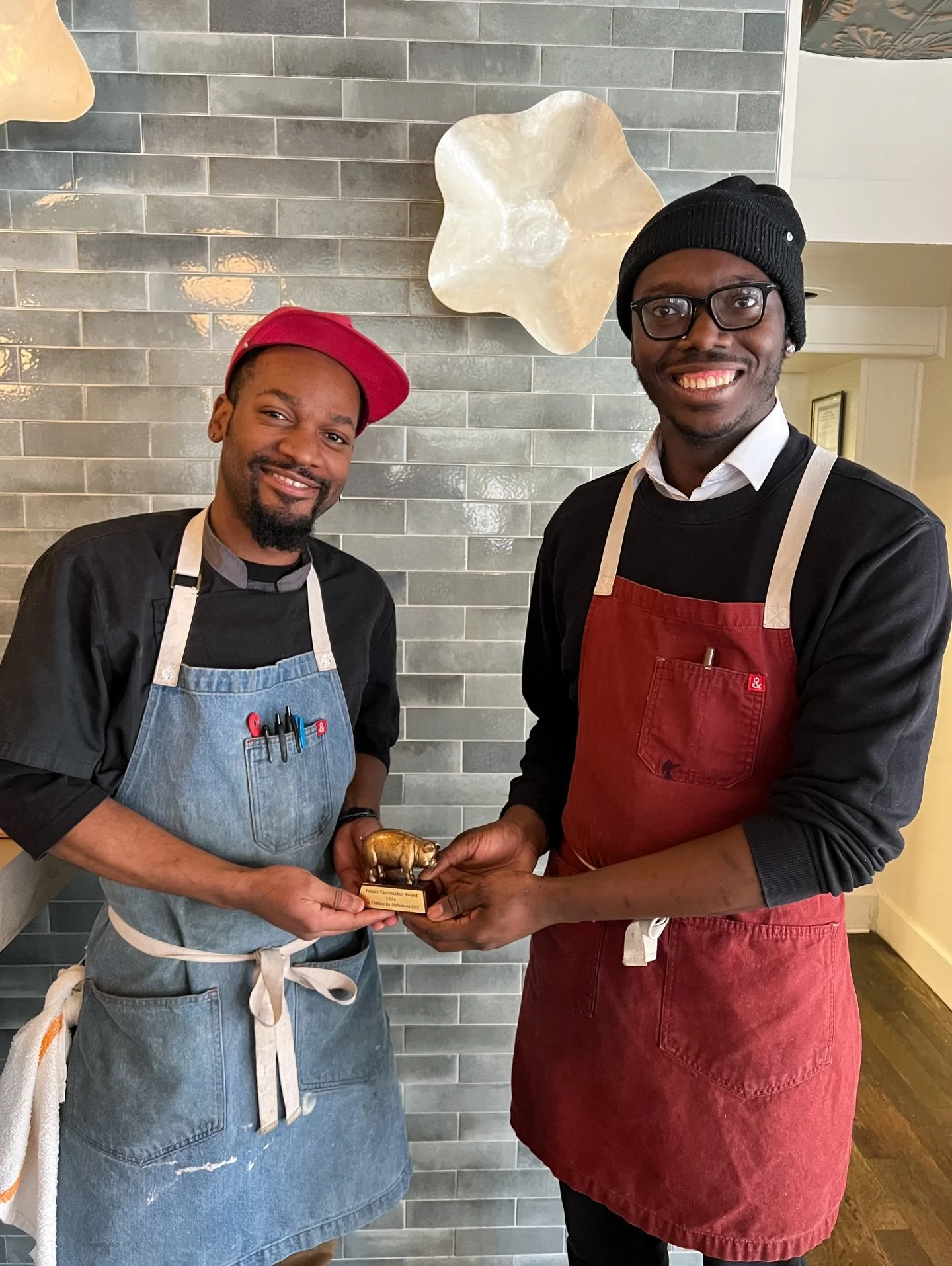Let&rsquo;s hear it for our very own Tastie&rsquo;s Young Tastemaker winners, @d.dawsoniii and @_.heemy_! Incredibly proud of our team, without them none of this is possible. Legends in the making.