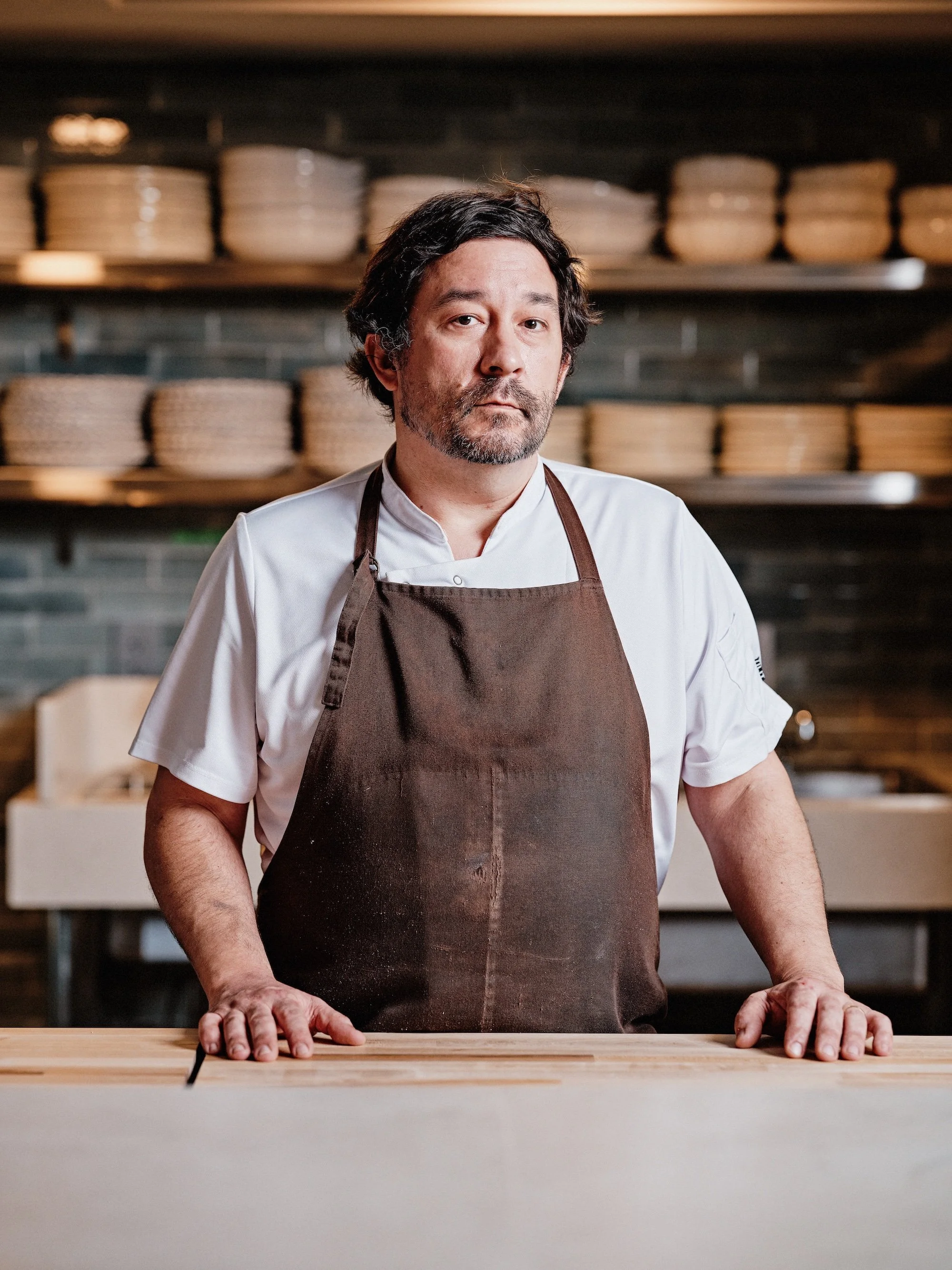 Image of Chef Rucker in Little Water's Raw Bar Kitchen