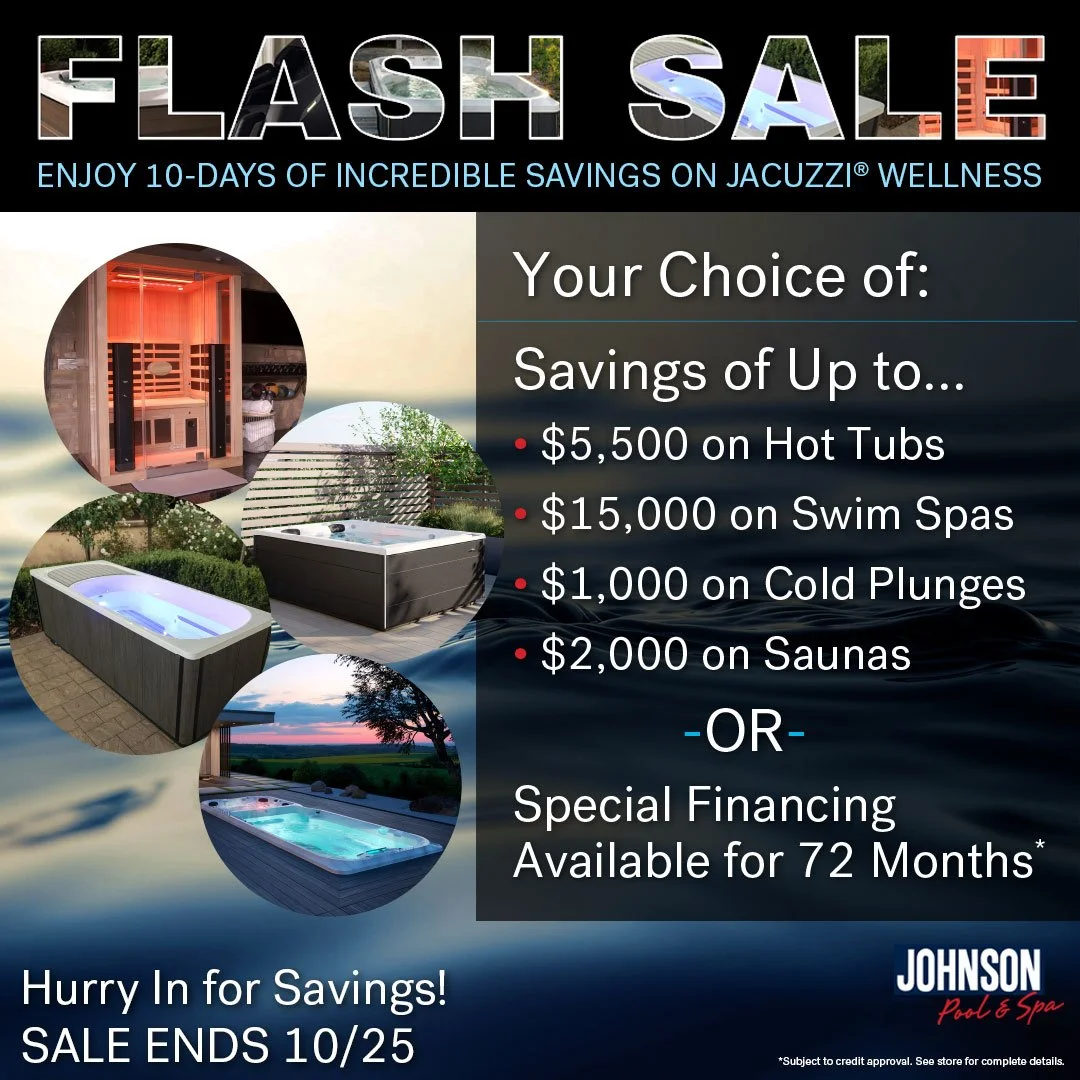 Infographic image for Jacuzzi® Fall Flash Sale