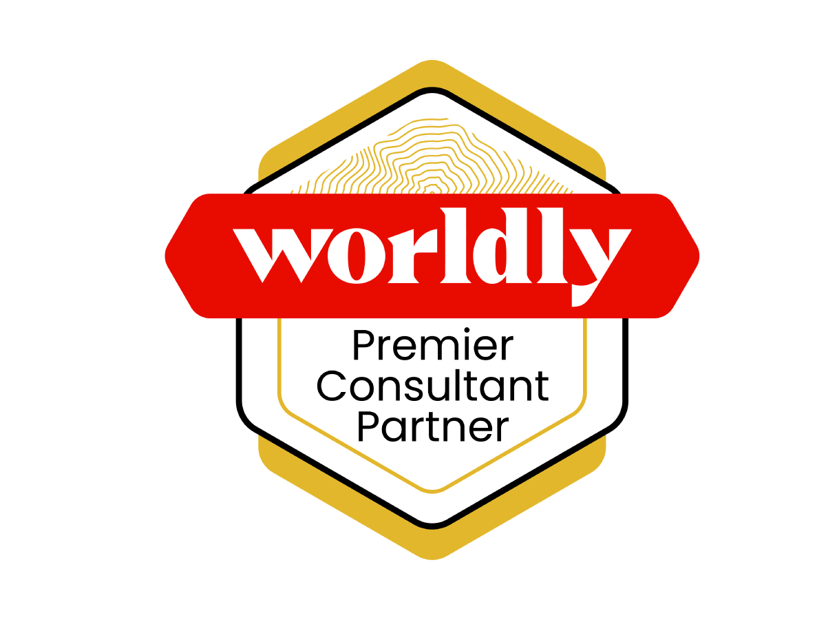 Black and white line image of Higg Index logo.