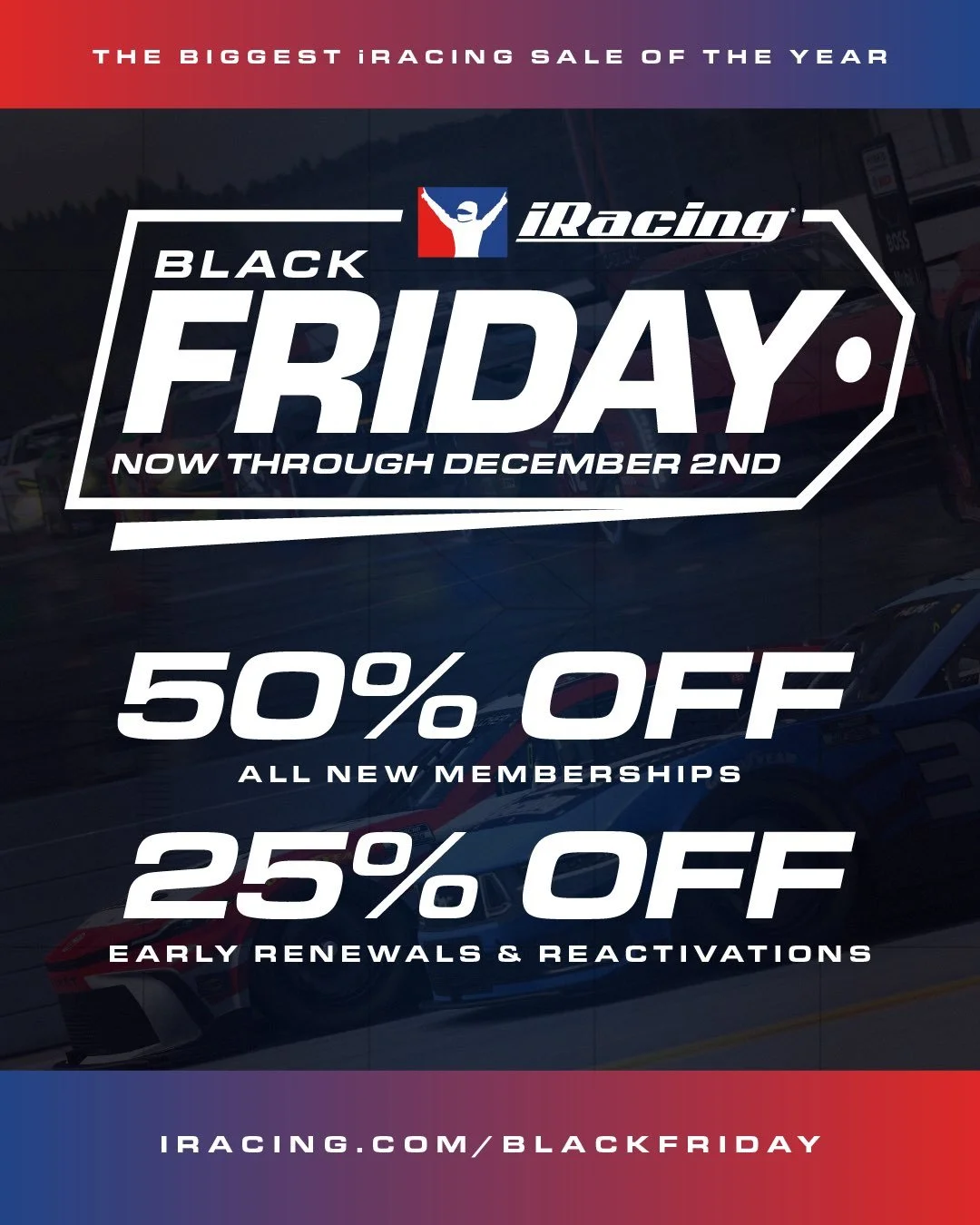 iRacing's Black Friday sale begins