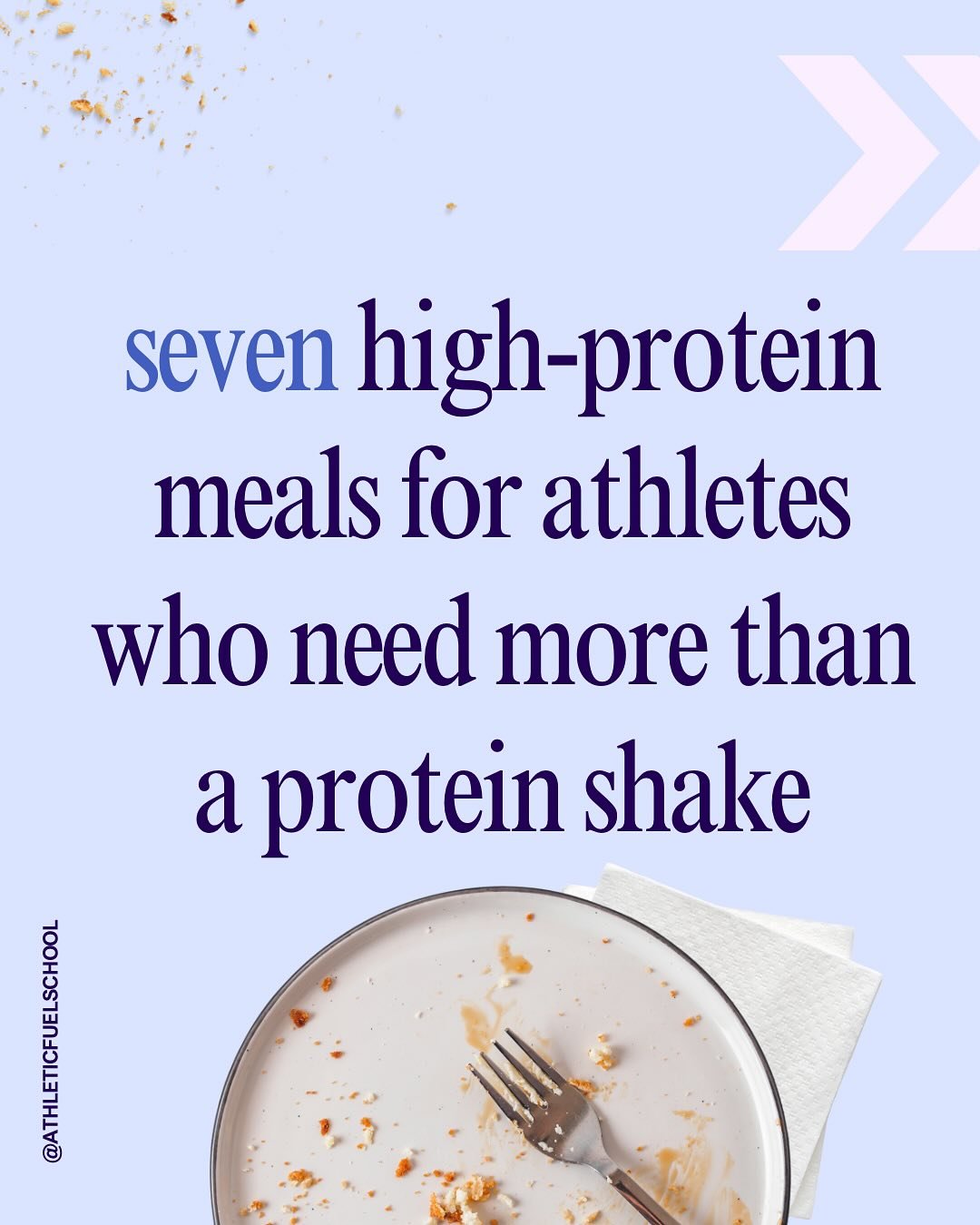 I&rsquo;m backkkk with seven more meal ideas to help you mix things up and make hitting your protein target a lot easier. 

Keep in mind, ingredients &amp; quantities will vary depending on what works for you-whether that&rsquo;s lean vs. regular min