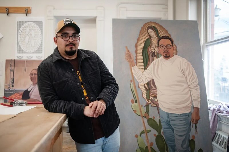 Artists don&rsquo;t need exposure, they need money. Proud of the work @artstudentsleaguedenver is doing to support artists of color and thankful to @thecoloradosun for recognizing it. Full story by @happens_on_earth linked in bio. Photos by @olivia__