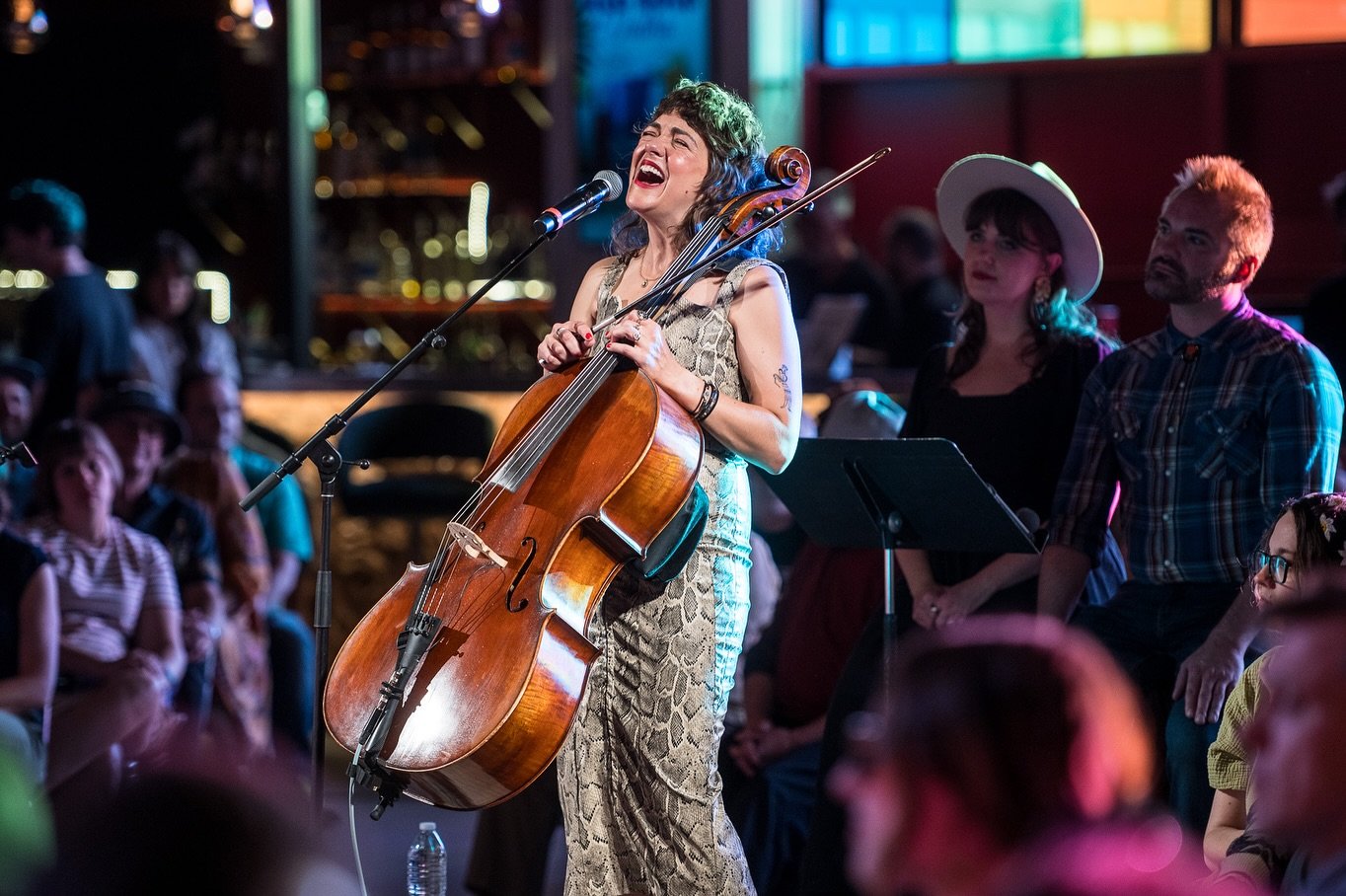 Colorado Public Radio featured @neylapekarek and @augustana_arts in a recent Colorado Arts Spotlight, highlighting the upcoming Greeley performance of &ldquo;A Western Woman.&rdquo; Swipe for photos from the magical Aurora concert in the beautiful ne