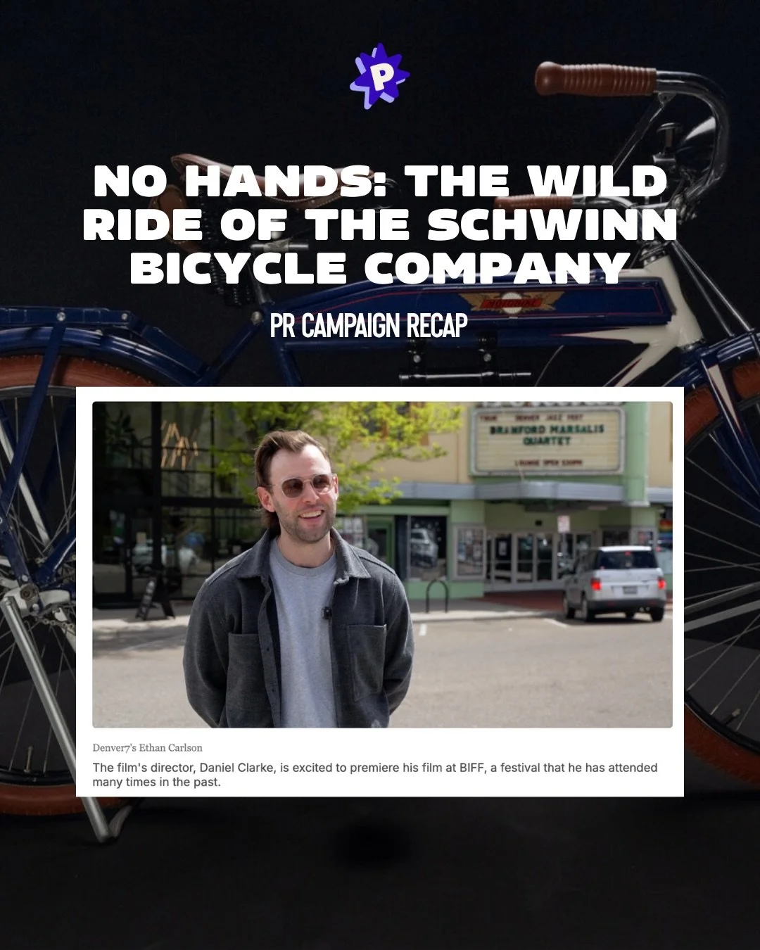 What a ride! This three-week project took us around Denver and Boulder to tell the story of @theschwinndoc, its Colorado crew, and the premiere at @bolderfilmfestival. 

Jess and BreAnna both have a background in film and entertainment PR, so this wa
