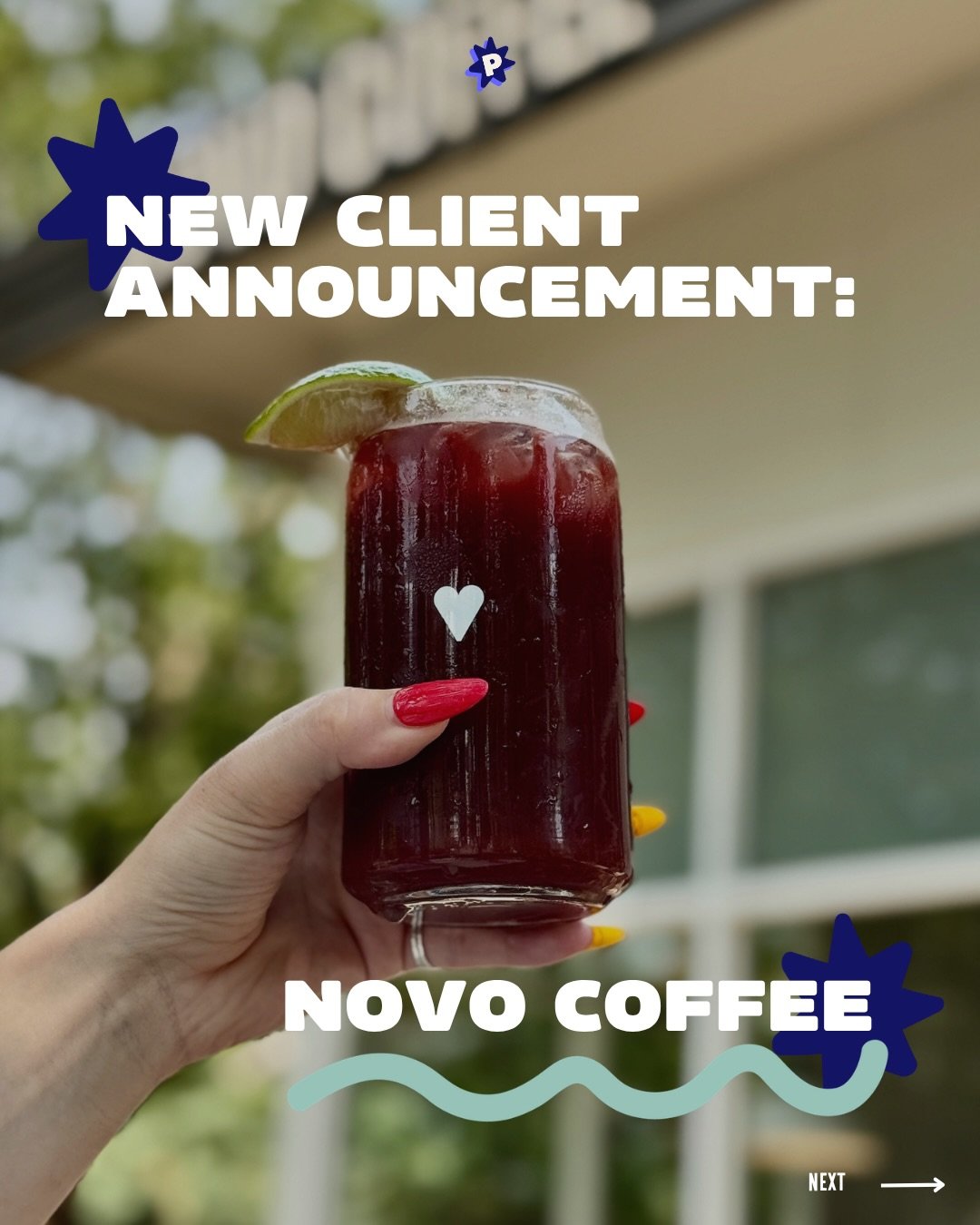 Welcoming @novocoffee to the Persist family of clients and could not be happier about it. 💙

Swipe to learn a little about the Novo ethos, their focus on getting closer, and how we&rsquo;re partnering with them to build a social media presence that 