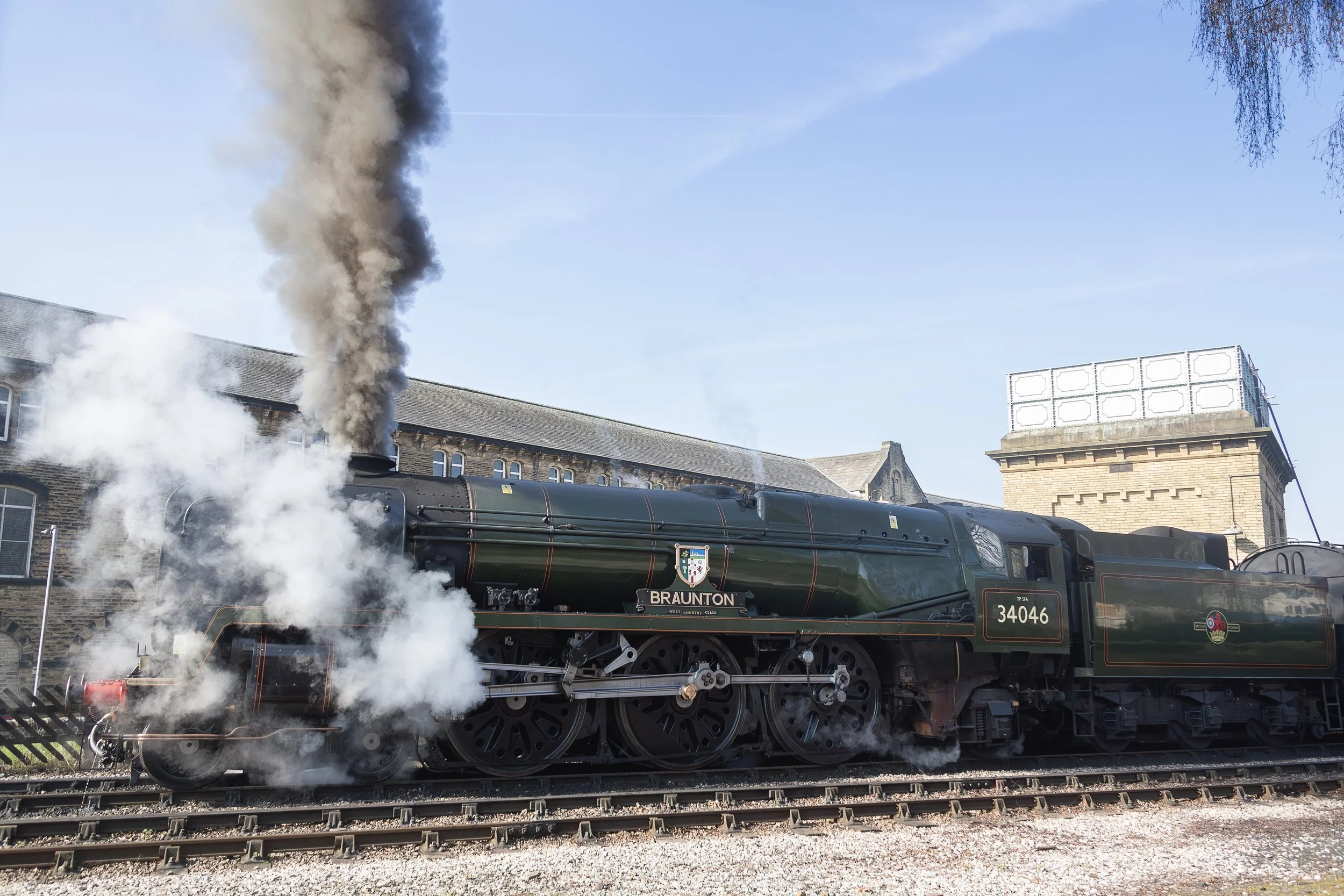 SR West Country 34046 "Braunton"