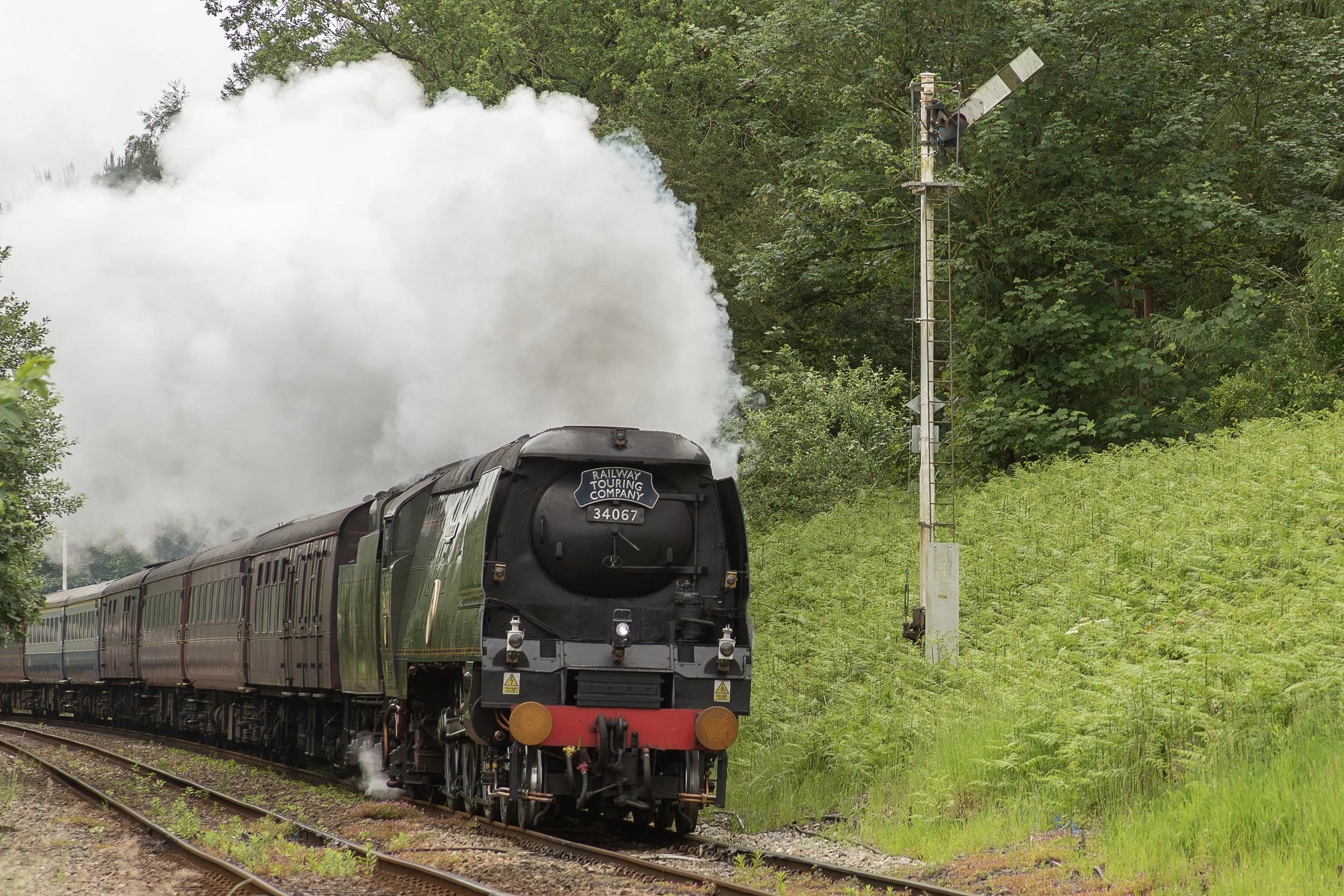 34067 "Tangmere" - The Coast to Coast Express