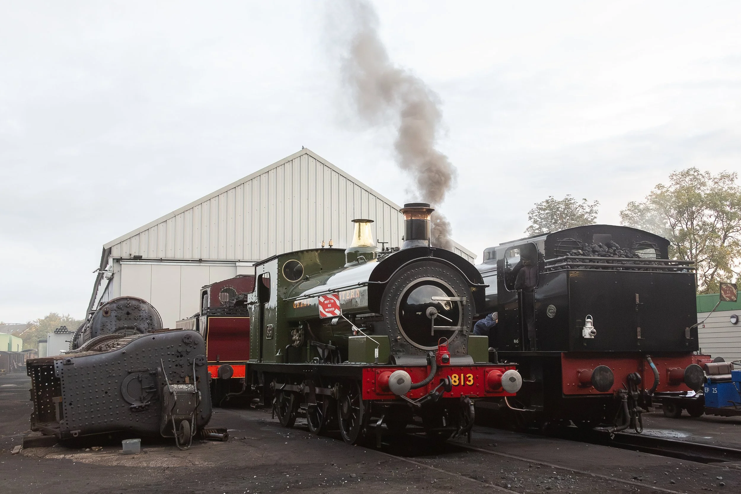 GWR Saddle Tank 813