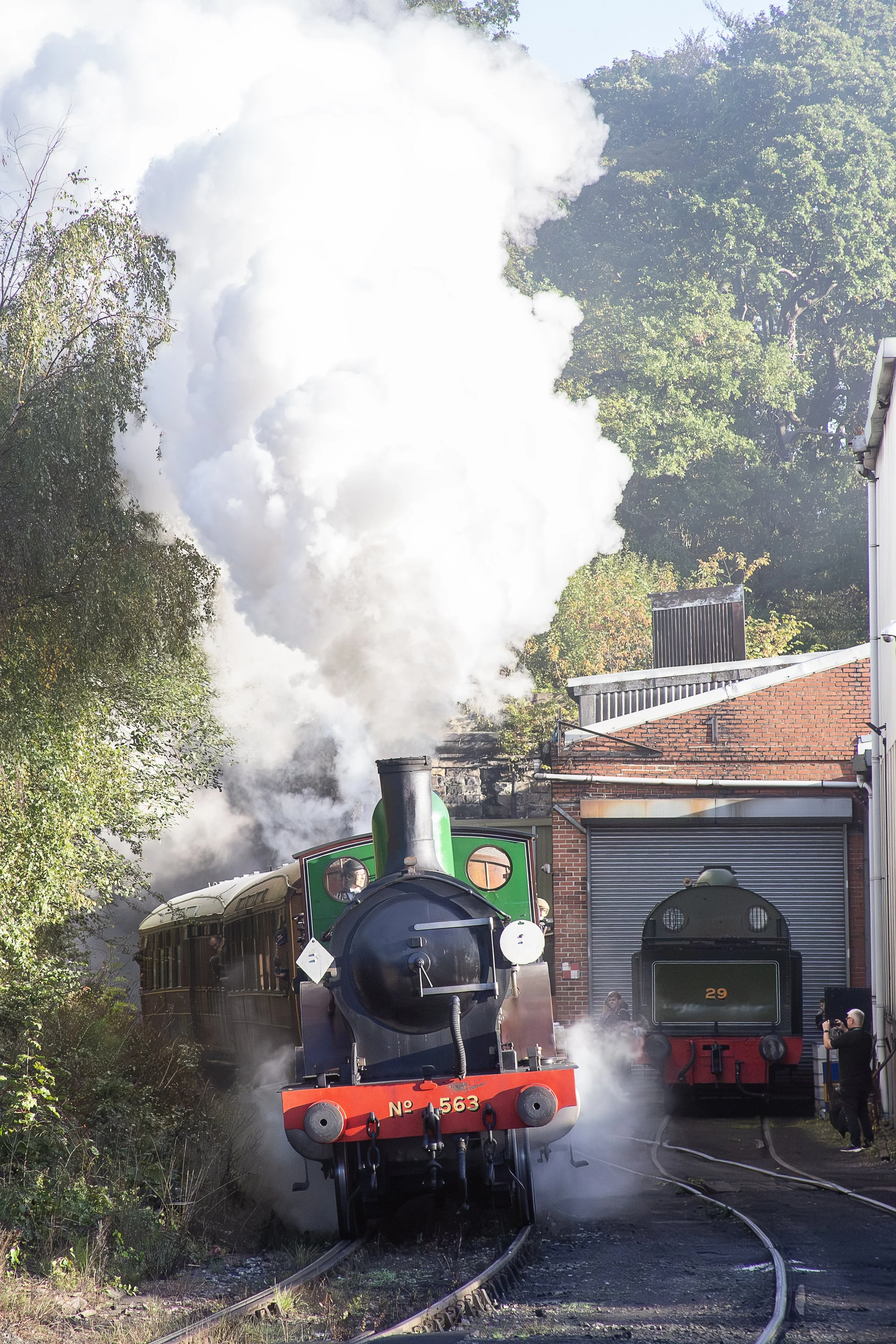 LSWR Adams T3 No 563
