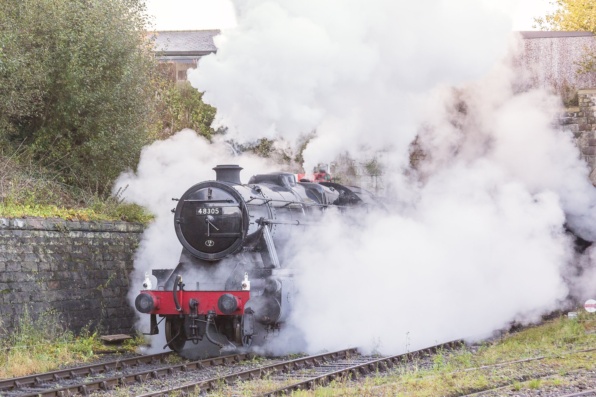 LMS Stainer Class 8F 48305 Steam Locomotive