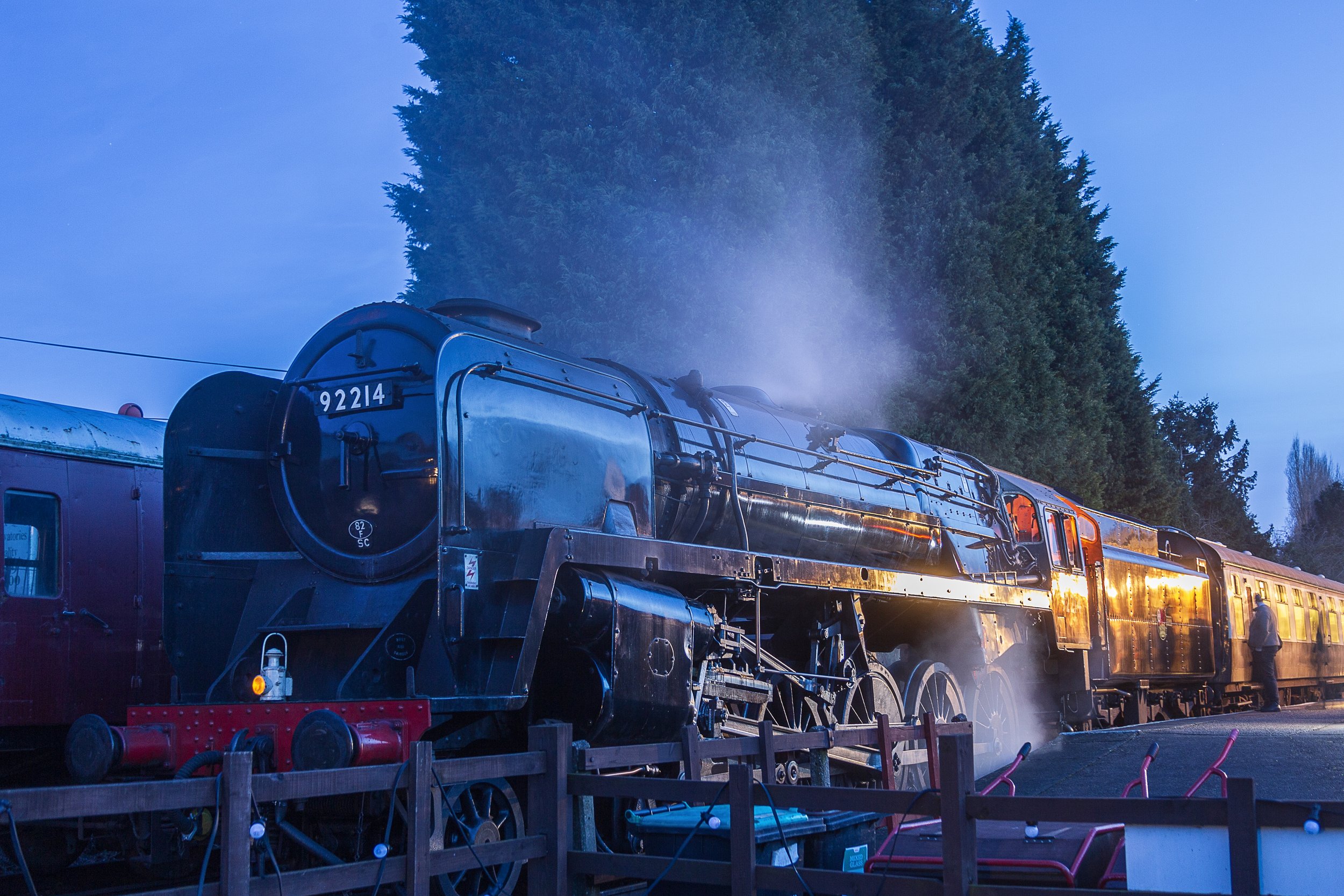 BR Standard Class 9F 2-10-0 No.92214