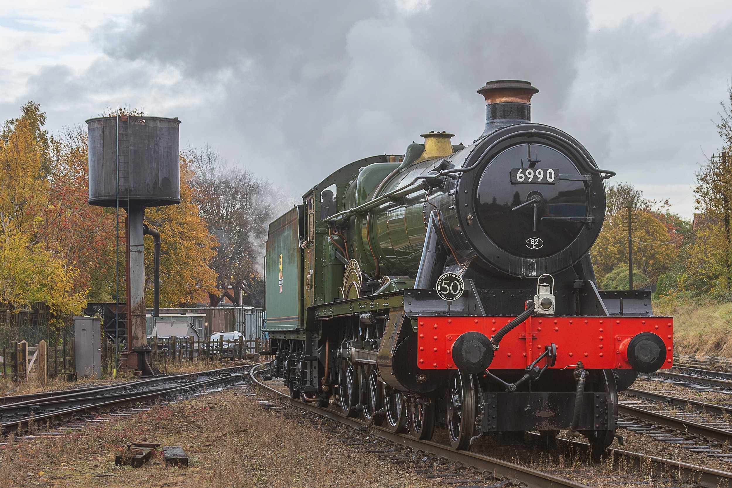 GWR MODIFIED HALL 4-6-0 No.6990 "Witherslack Hall"