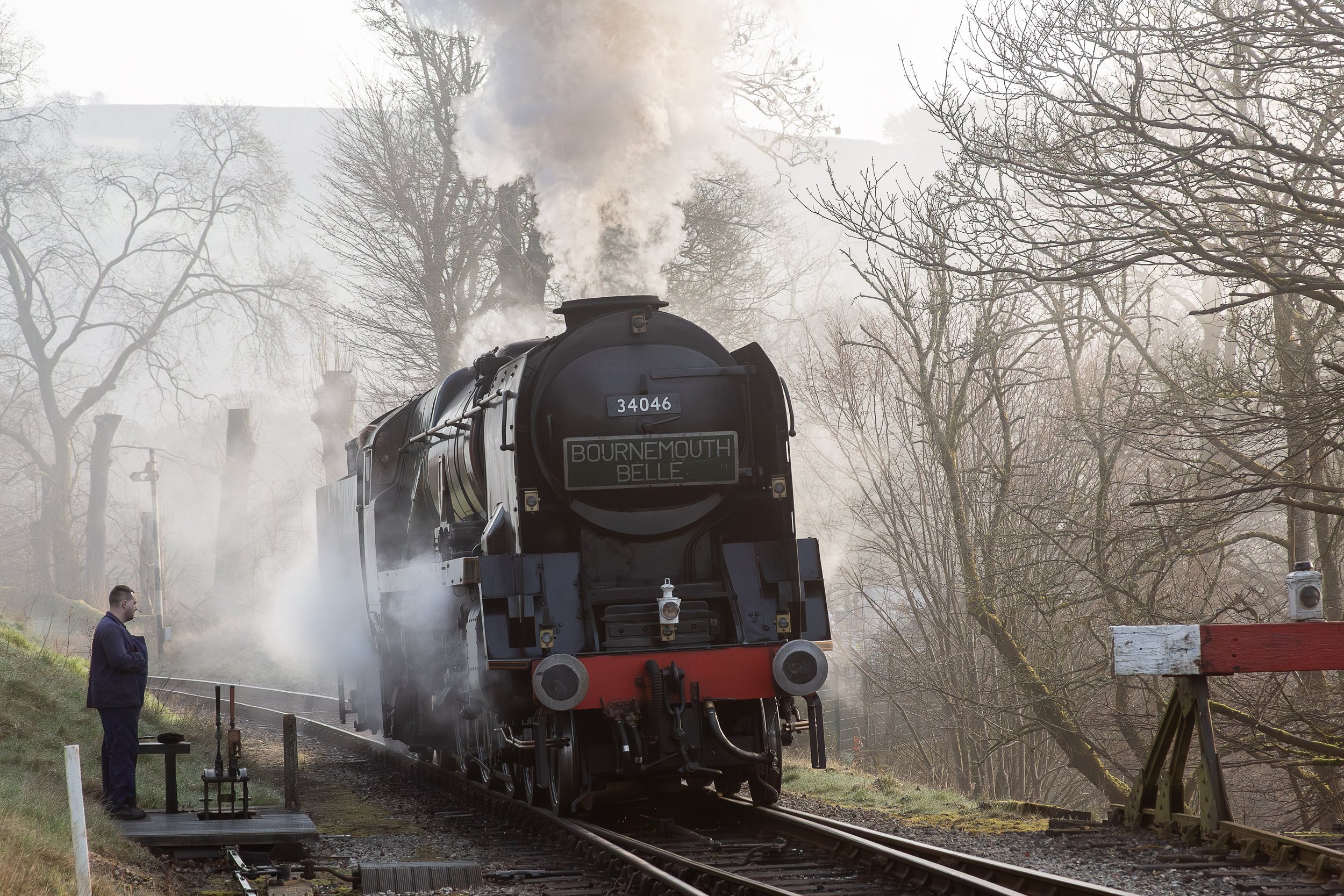SR West Country 34046 "Braunton"