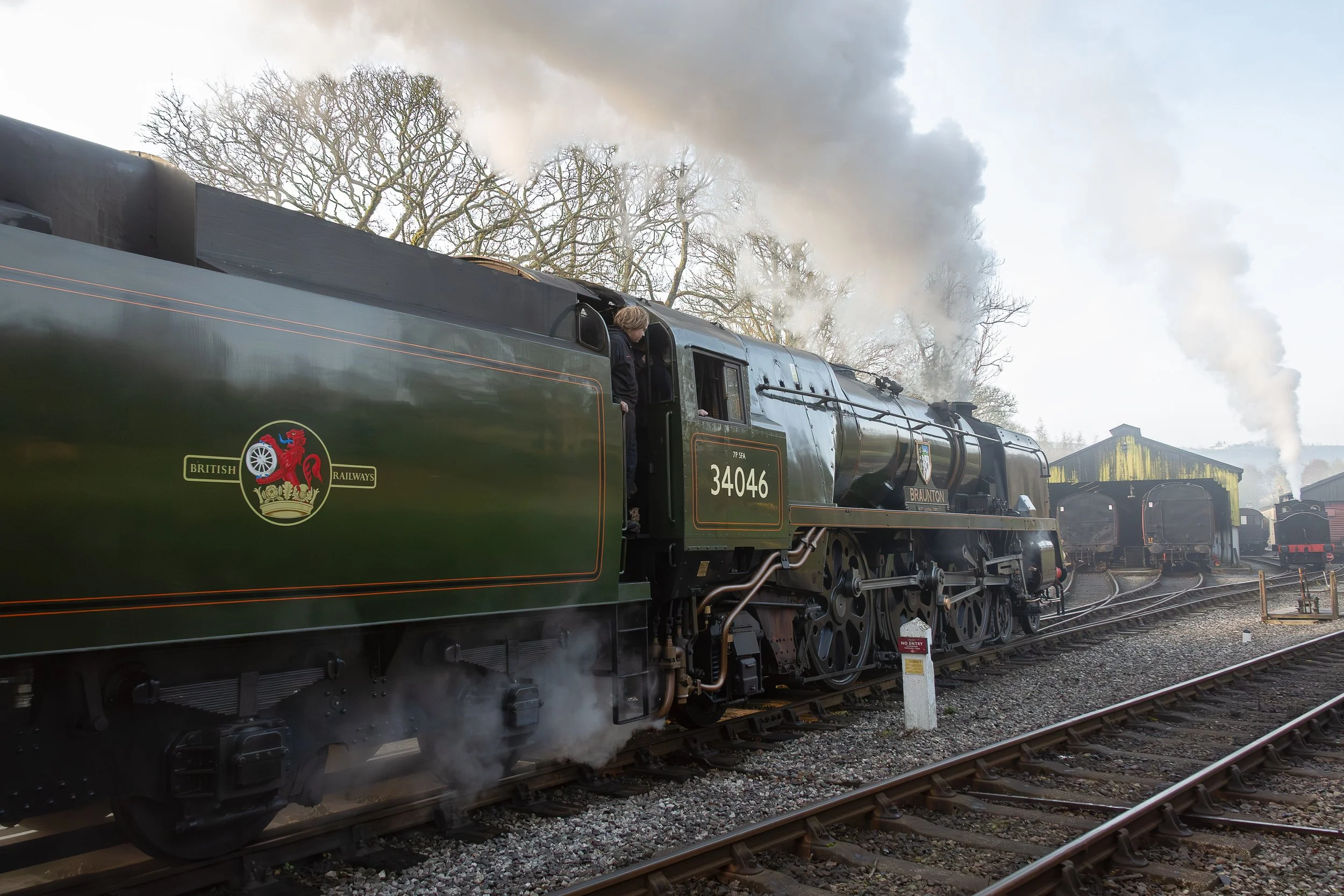 SR West Country 34046 "Braunton"
