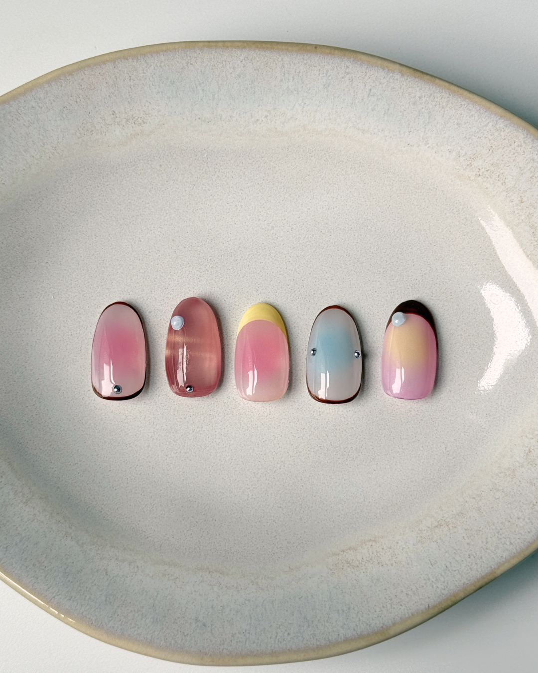  
Sorbet Blur
 

Japanese Gel: $152
 
Aprés Gel-X Extensions: $209
 
Japanese Gel Extensions: $229
 

 
atelier menu only
 