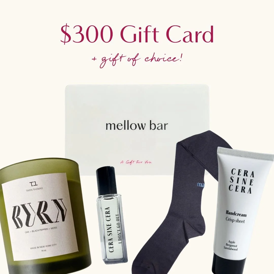 $300 Mellow Bar Nail Salon Gift Card Set with Exclusive Accessory Add-Ons