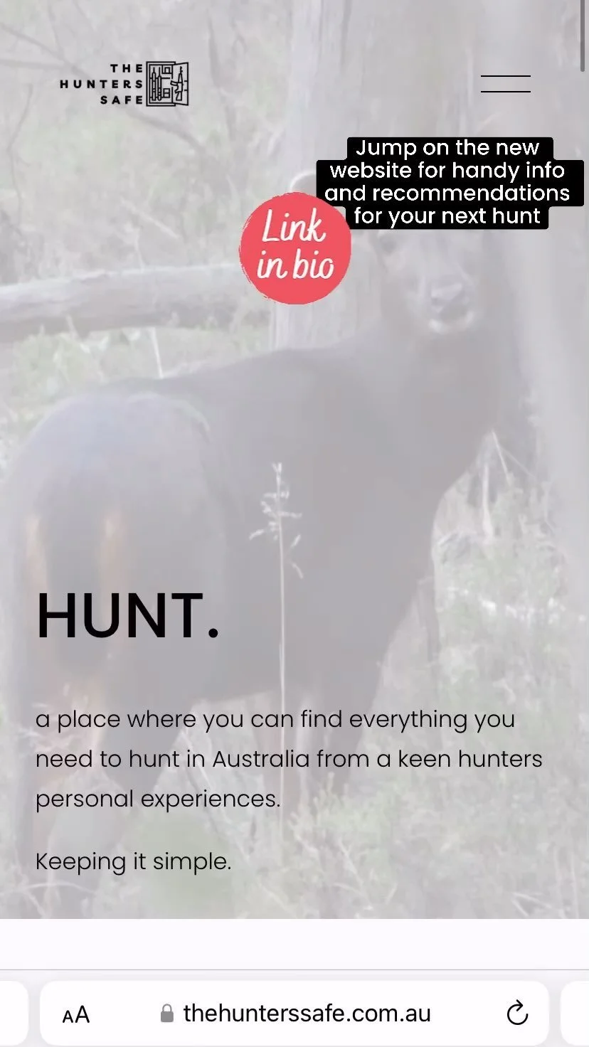 πΏπ¦ Excited to announce the launch of our brand new website! Your ultimate destination for all things hunting - gear recommendations, personal experiences and more! Check it out! #HuntingSeason #NewWebsite #GearUp #huntingaustralia #huntingdownunder