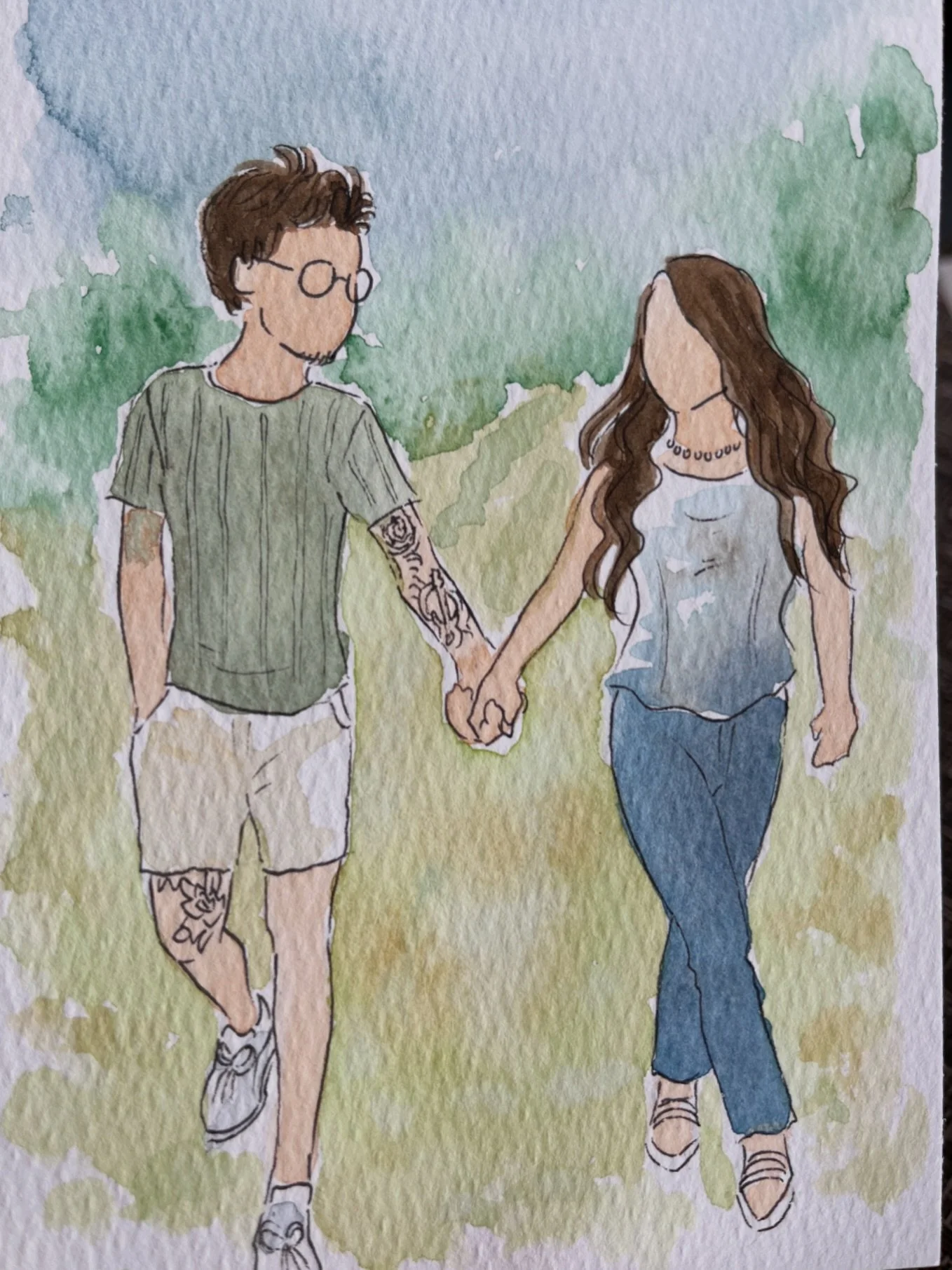 Your love story and all your beginnings, in watercolor. 💓

Custom artwork and more at www.artbylaurenwu.com

#michiganartist #watercolorillustration #weddinggiftideas