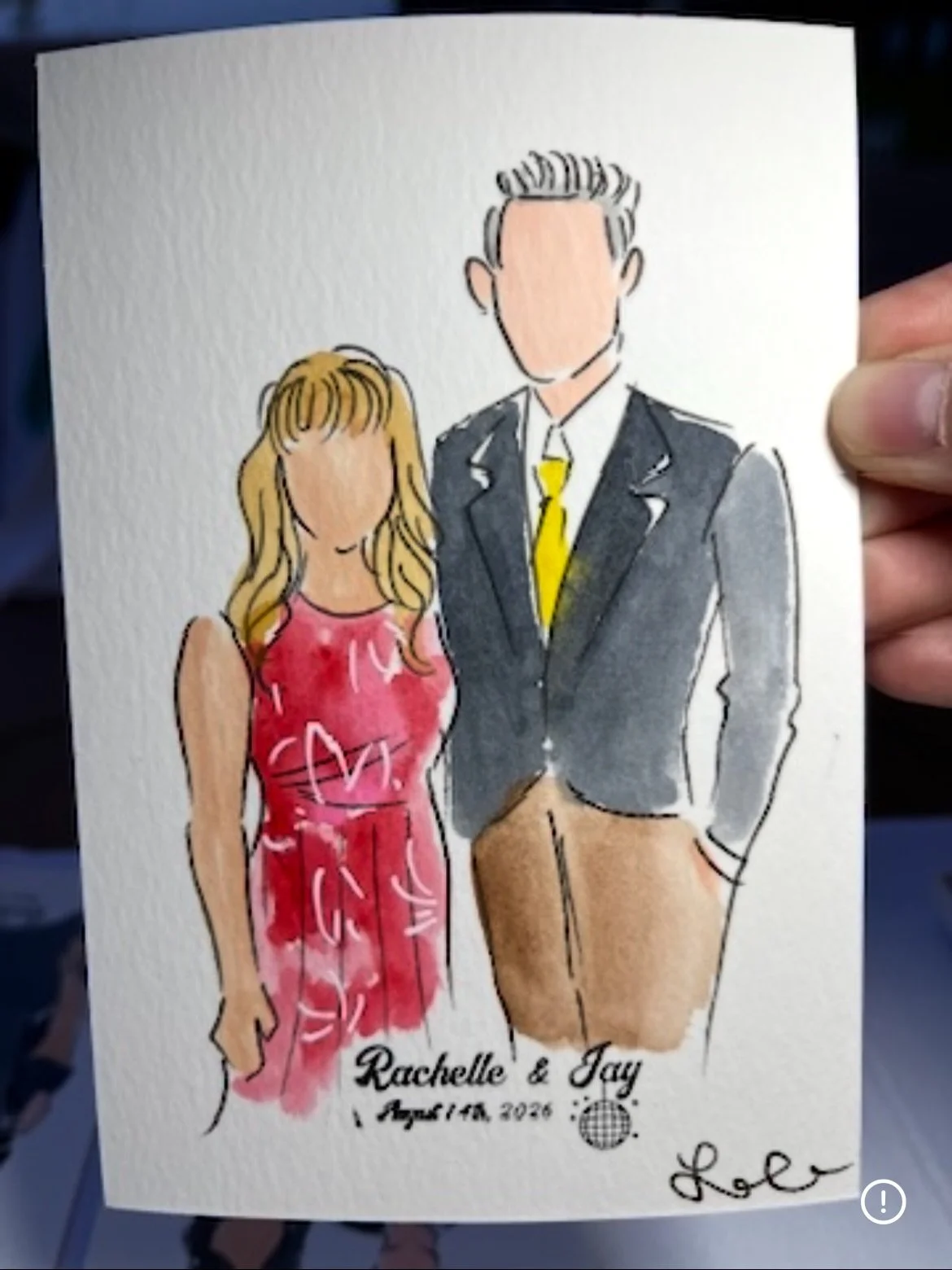 Fall has touched down and as such we already have some splashes of red peeking through the leaves 🍁 ❤️&hearts;️👠🌶️💃

Www.artbylaurenwu.com live guest portraits and live wedding painting 

#weddingidea #livesketch #liveguestportraits #liveillustra