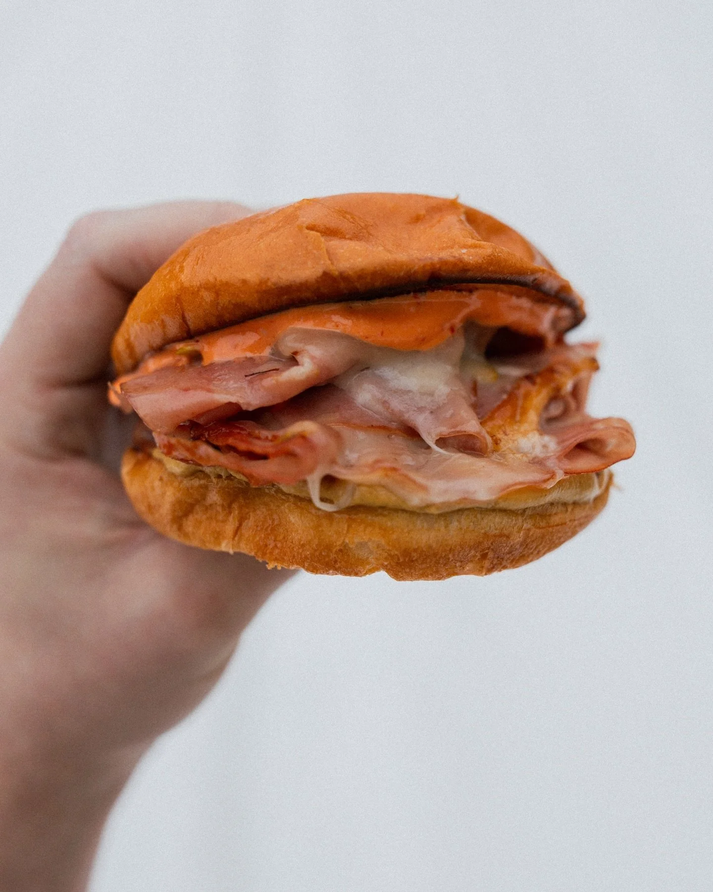 grilled mortadella sandwiches bourdain style w fresno mayo, dijon &amp; provolone

open for sandwich week party at noon on 12/30

we also have tofu