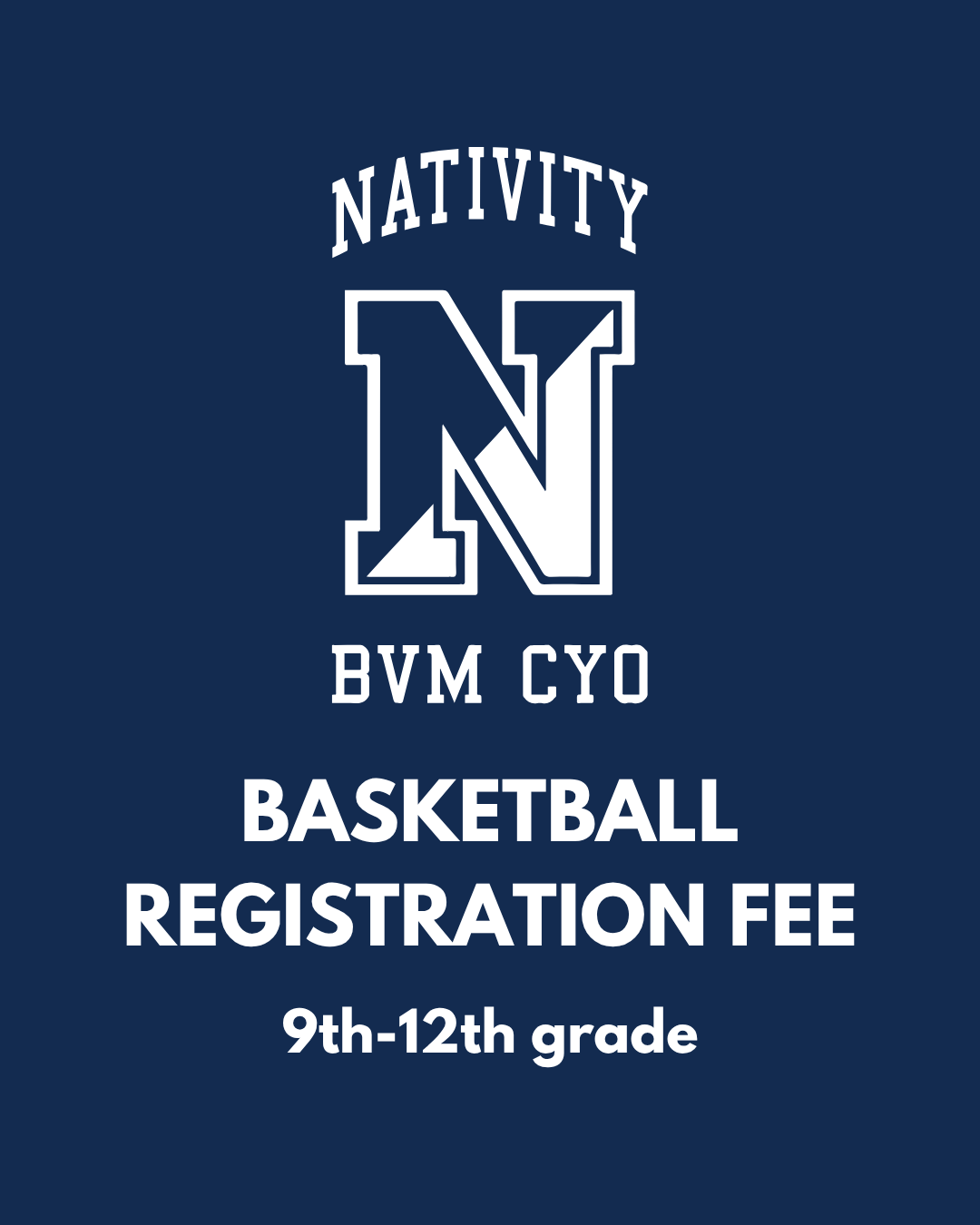 9th-12th Grade Boys Basketball Registration